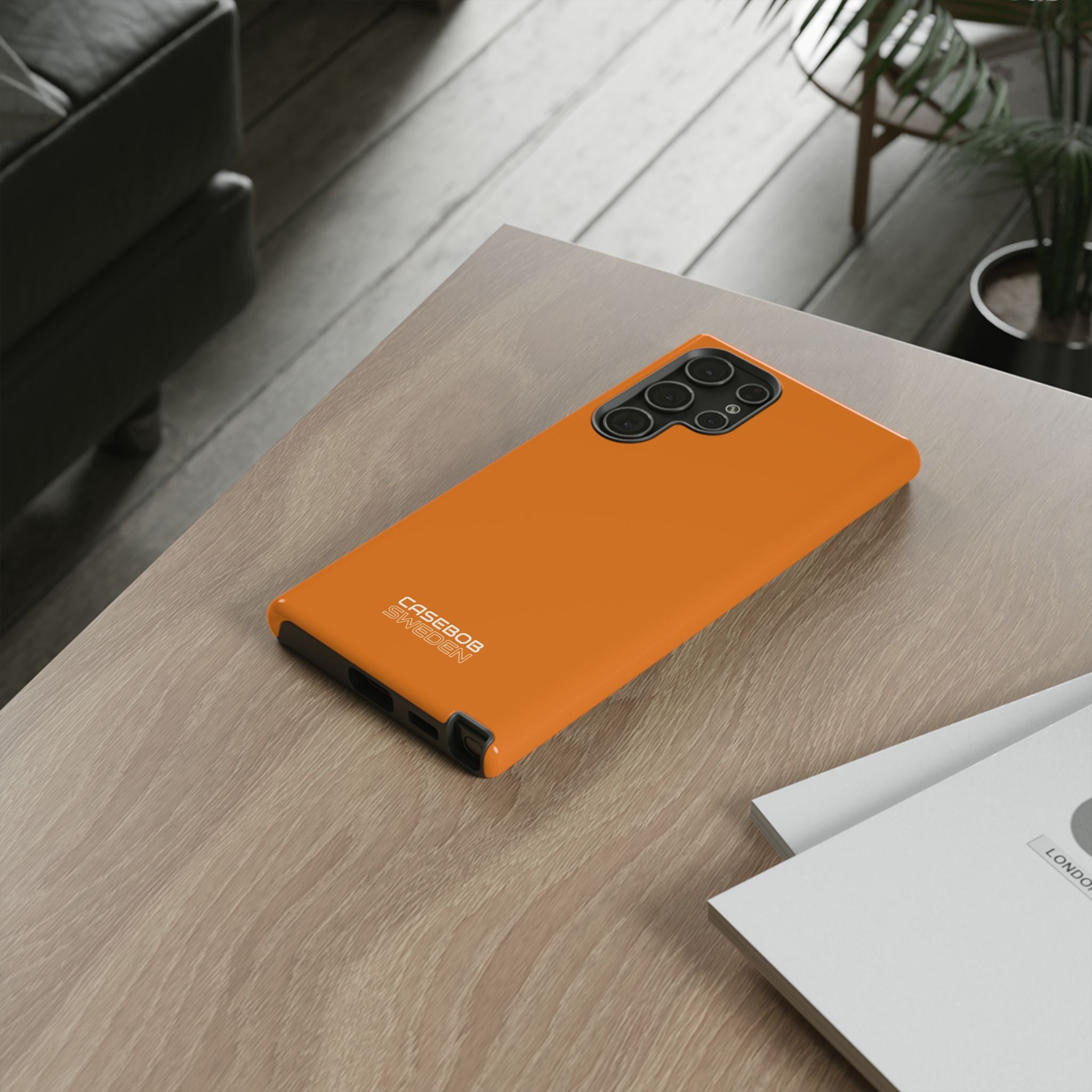 Tangerine Orange Samsung S22 - Tough