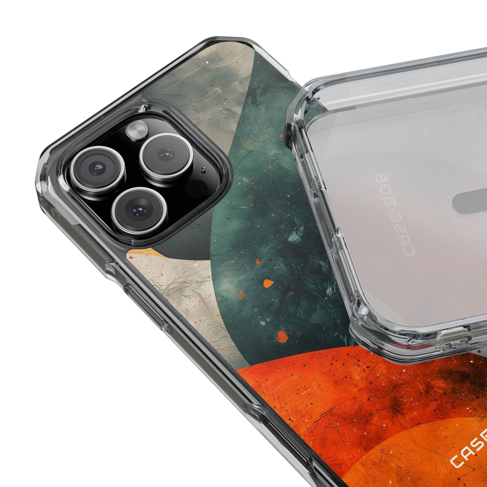 Crimson Wave iPhone 16 Pro Max Case - Impact