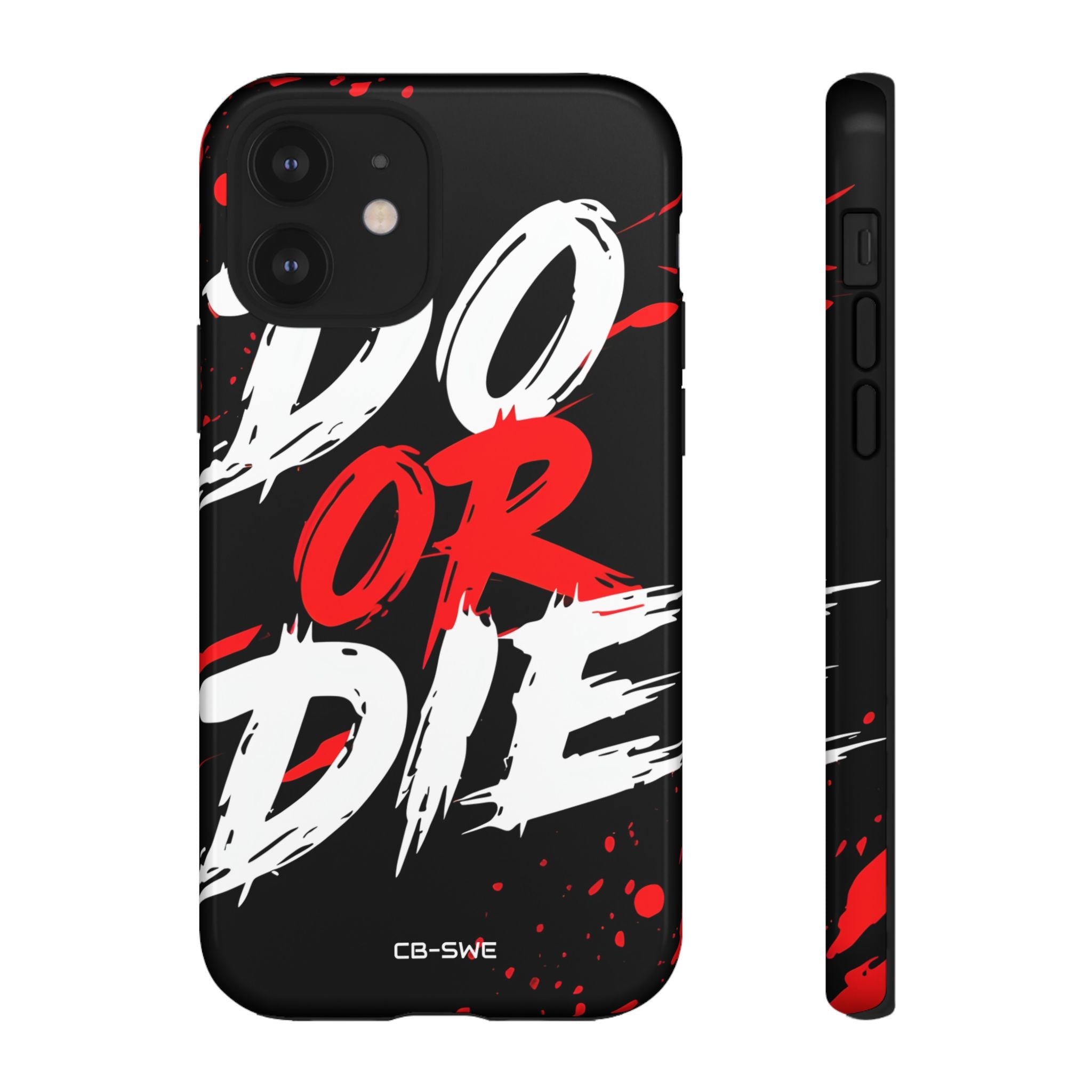 Intense Typography Contrast - iPhone Case