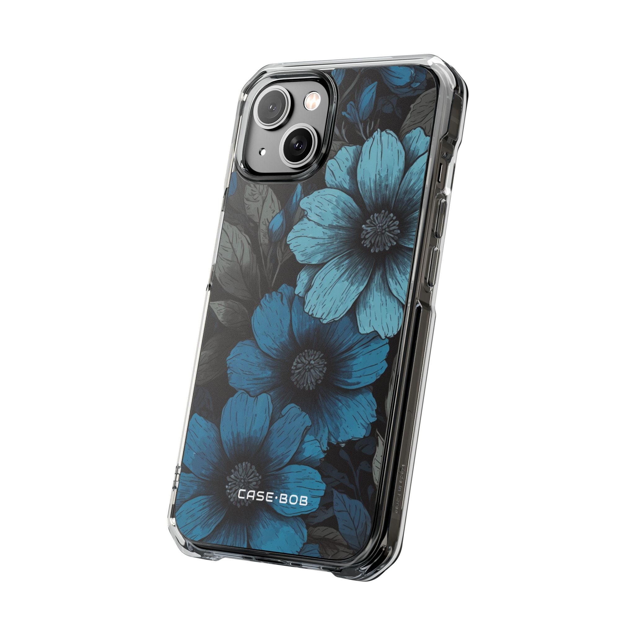Blue Petal Radiance iPhone 14 Case - Impact