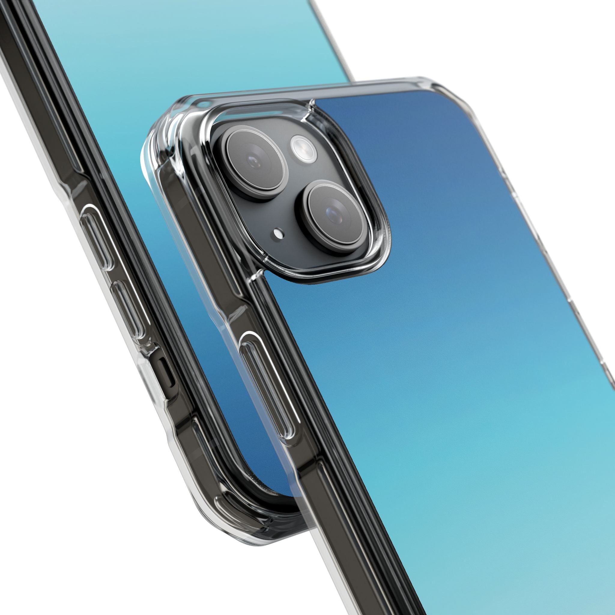 Blue Horizon Gradient iPhone 15 - Impact Clear+