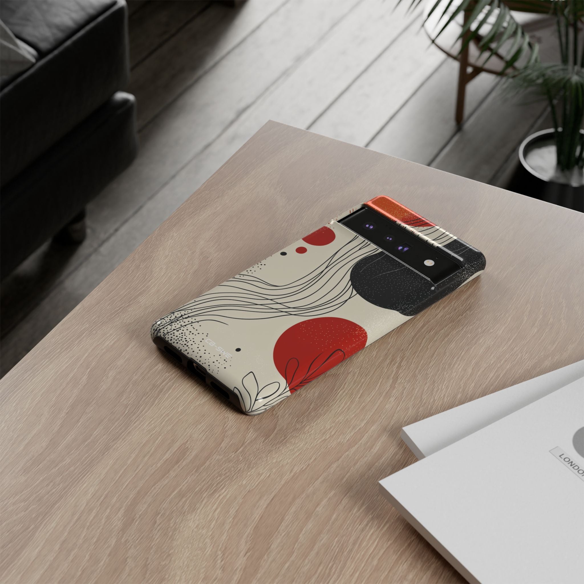 Waves Embrace Flora - Google Pixel Case