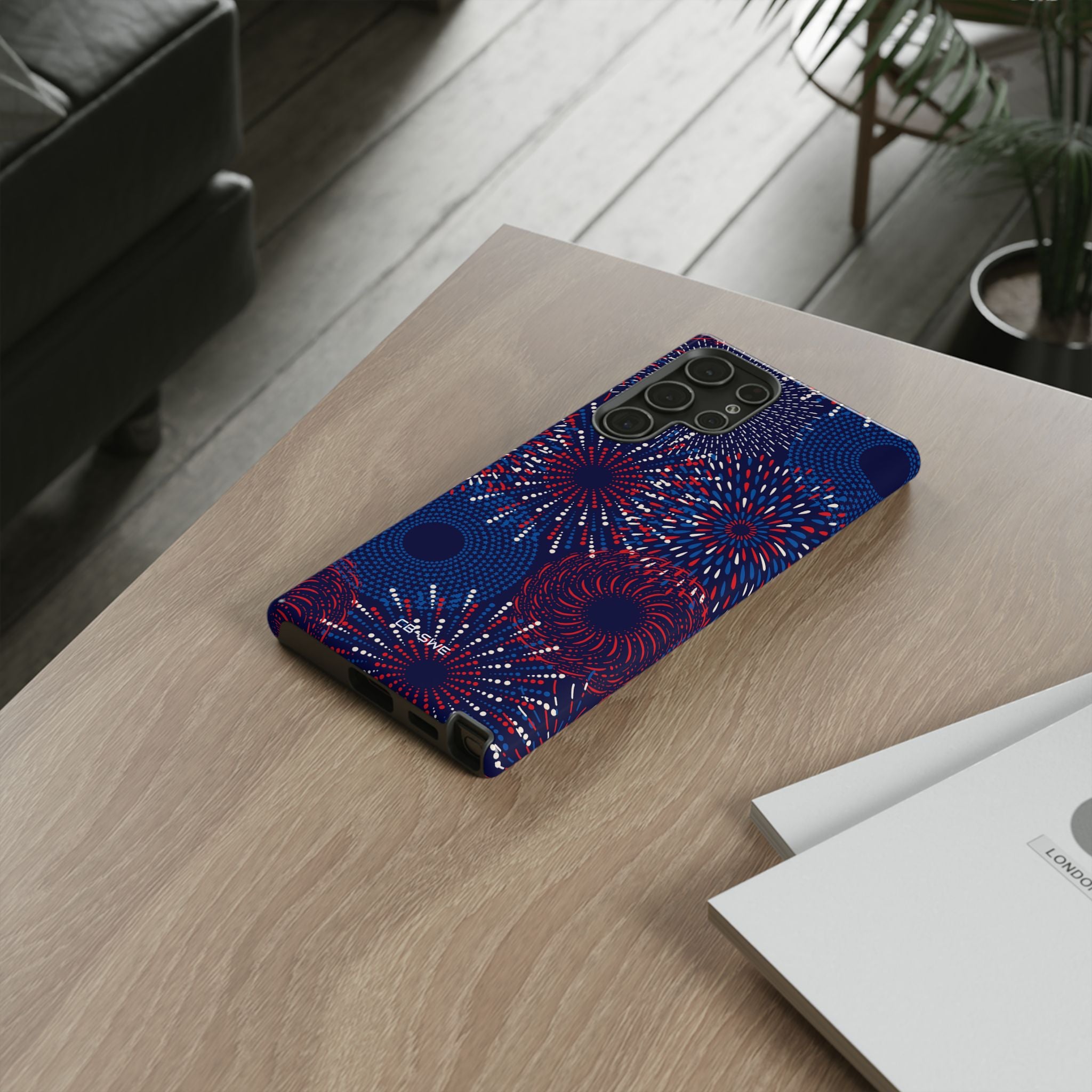 Vibrant Circles Emerge - Samsung Case