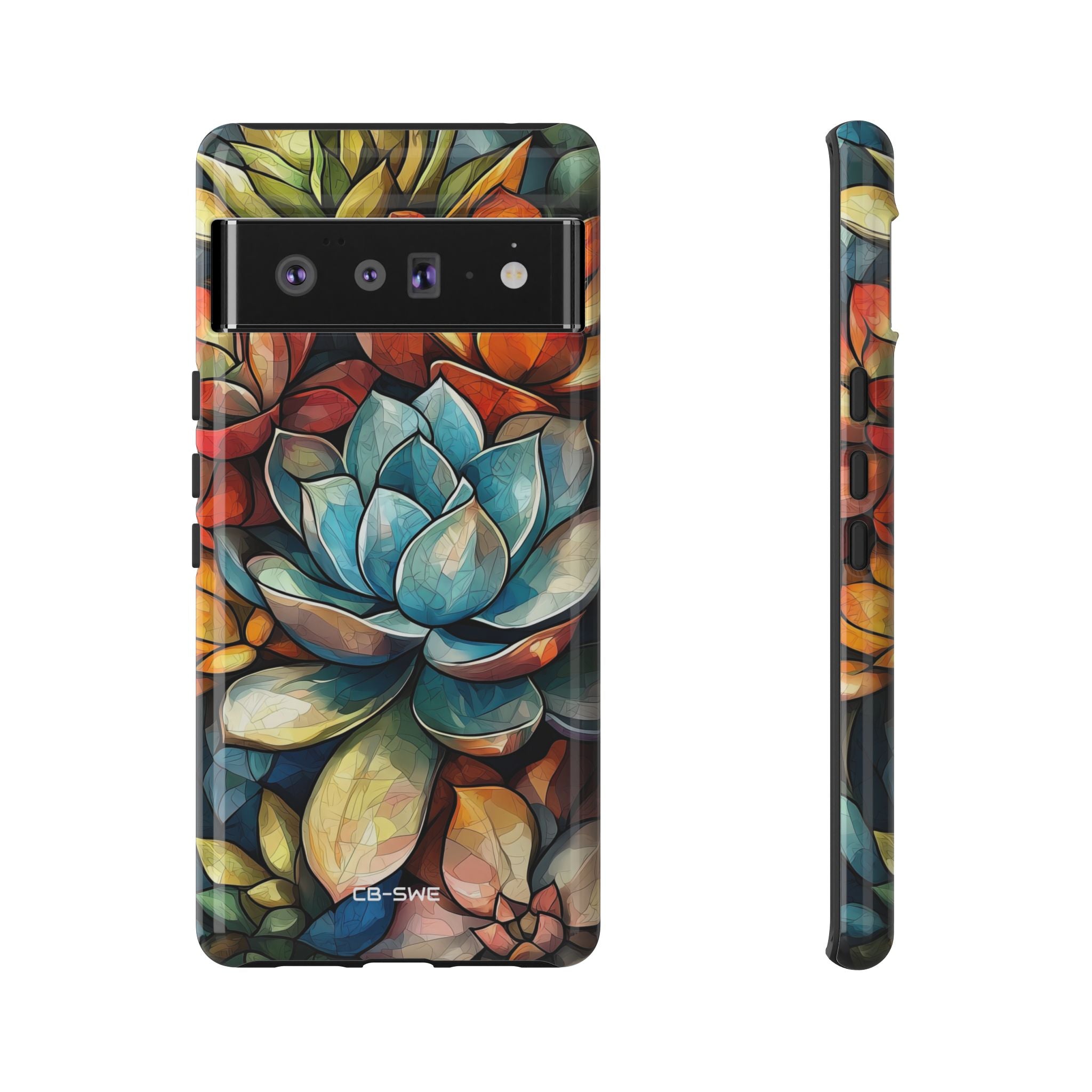 Vibrant Succulent Garden - Google Pixel Case
