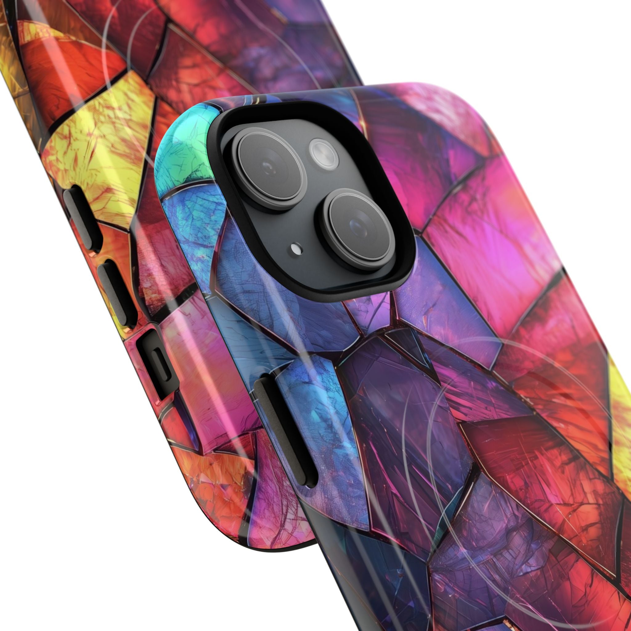 Cracked Prism iPhone 15 Case - Tough+