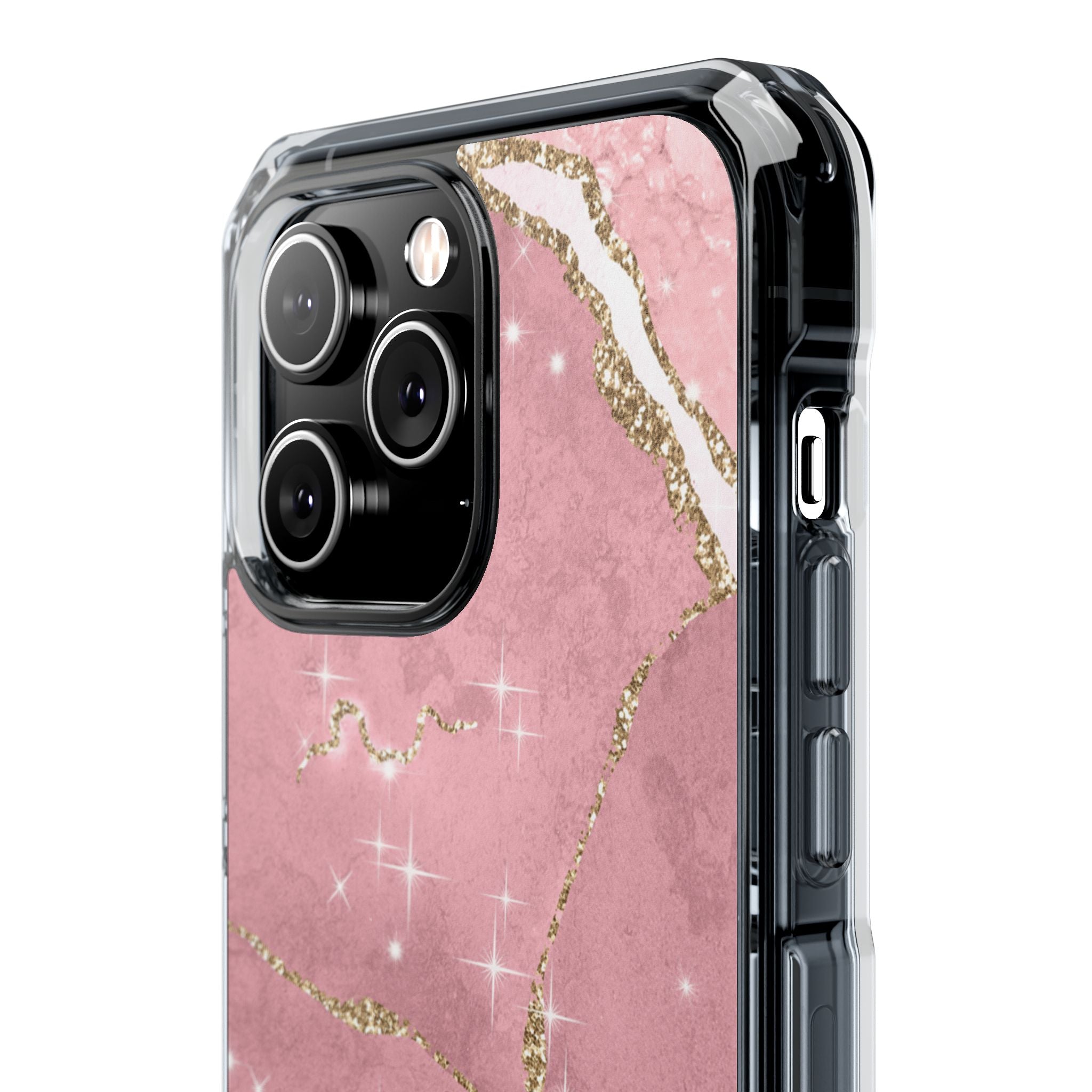 Pink Marble Luxe iPhone Case - Impact