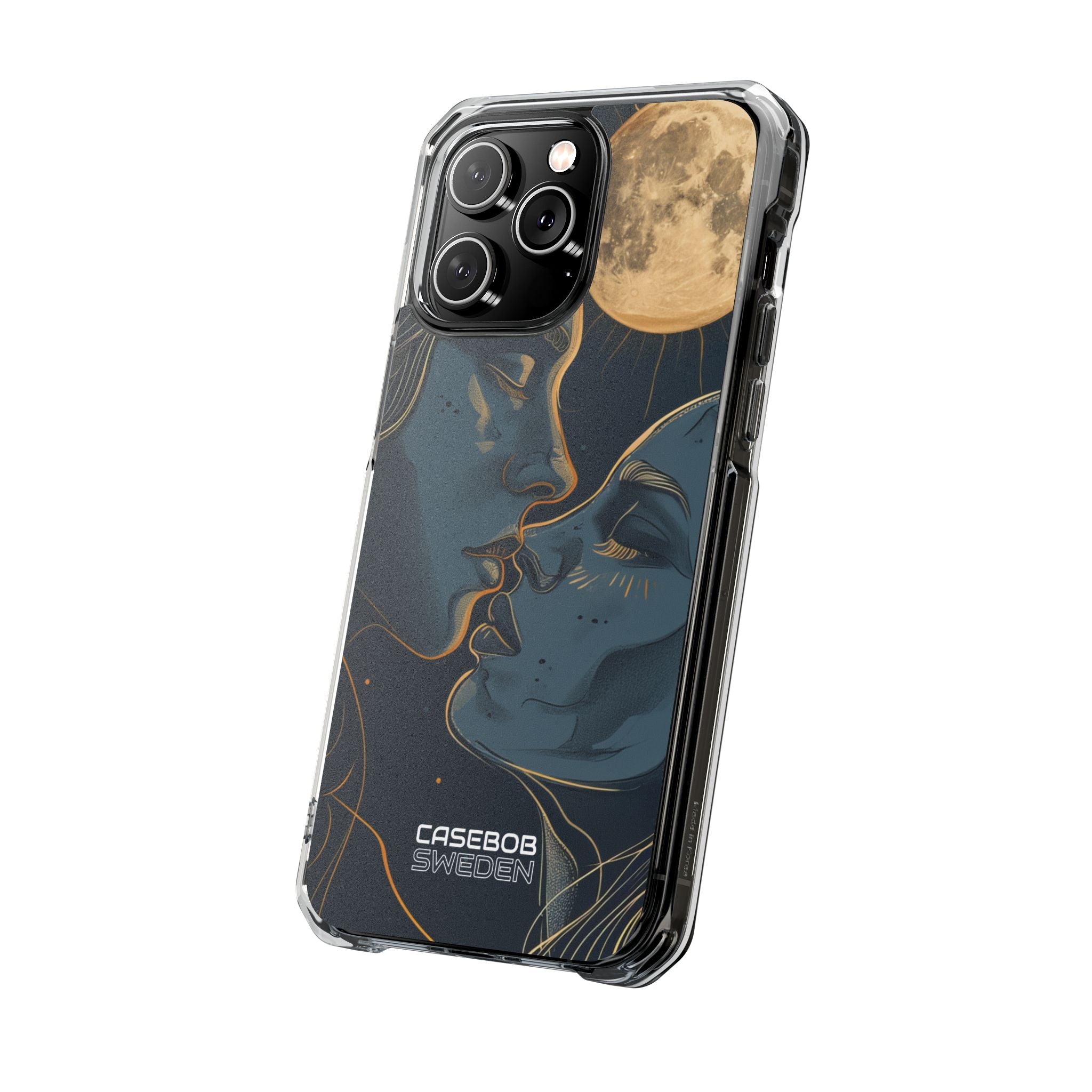 Moonlit Lovers Whisper iPhone 14 - Impact Clear+