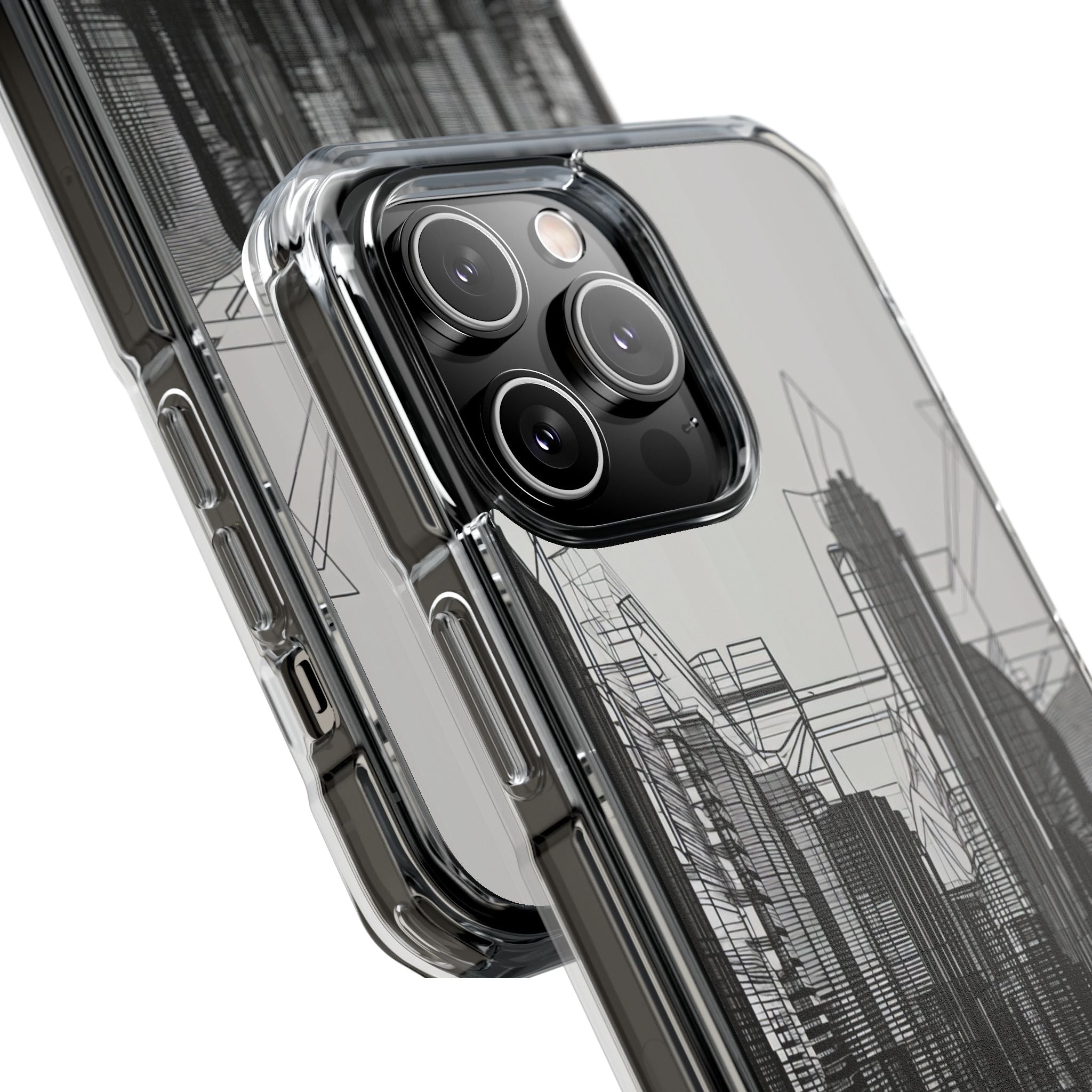 Urban Line Maze iPhone 14 - Impact Clear+
