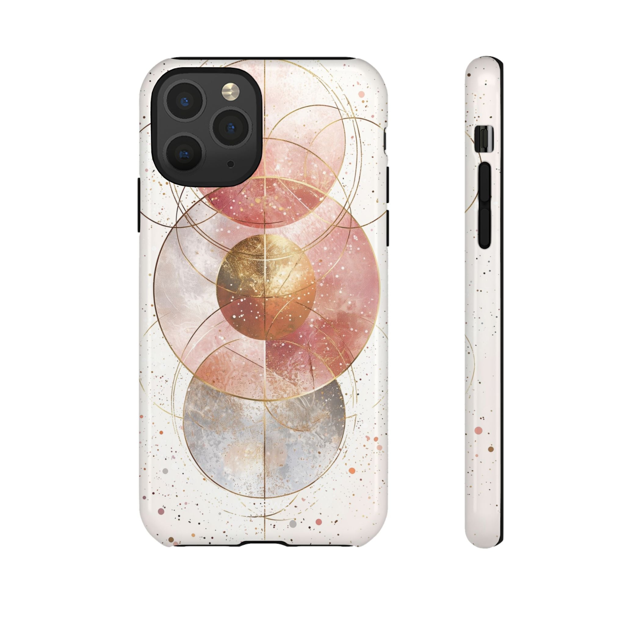 Circle Envelops Light - iPhone Case