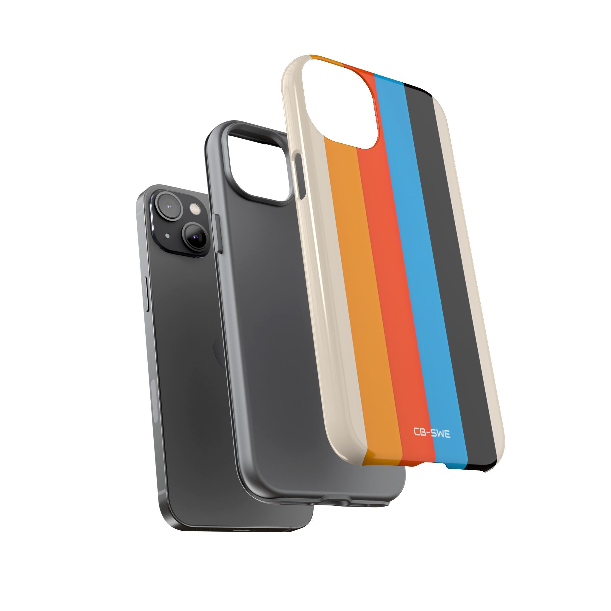 Colorful Harmony Stripes - iPhone Case