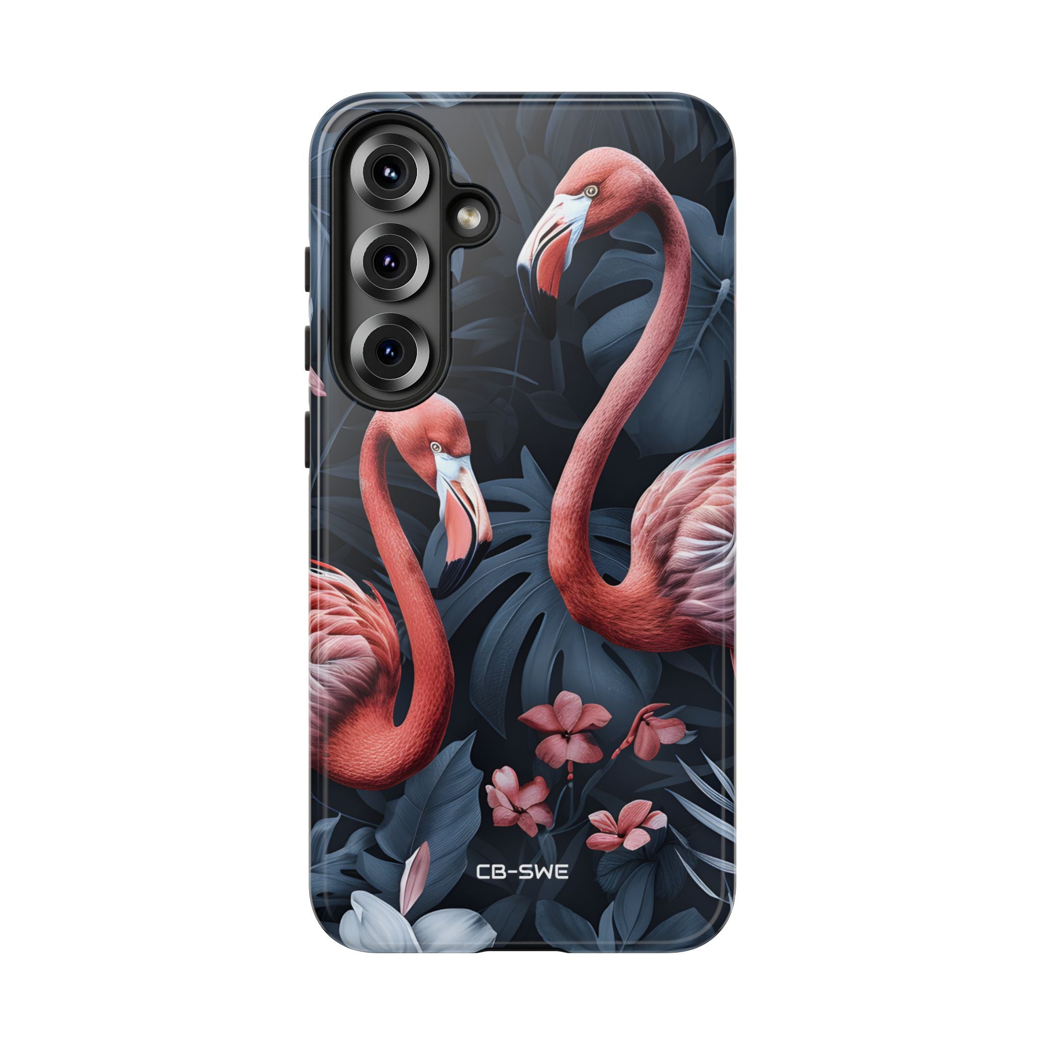 Flamingos Embrace Nature - Samsung Case