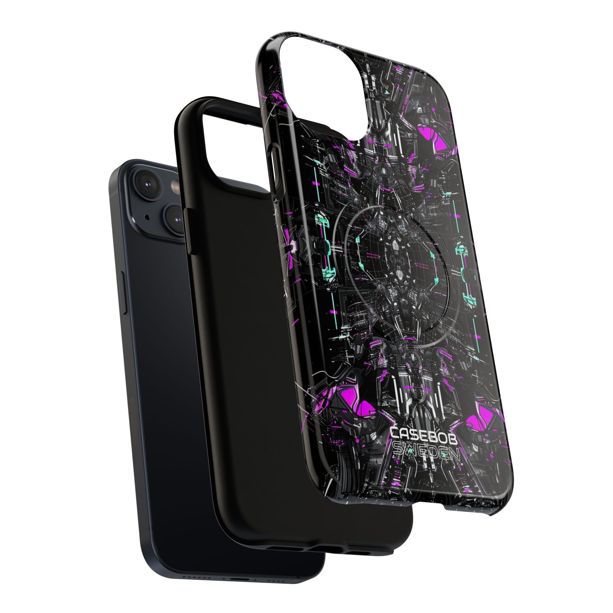Cybernetic Neon Nexus iPhone 14 - Tough+