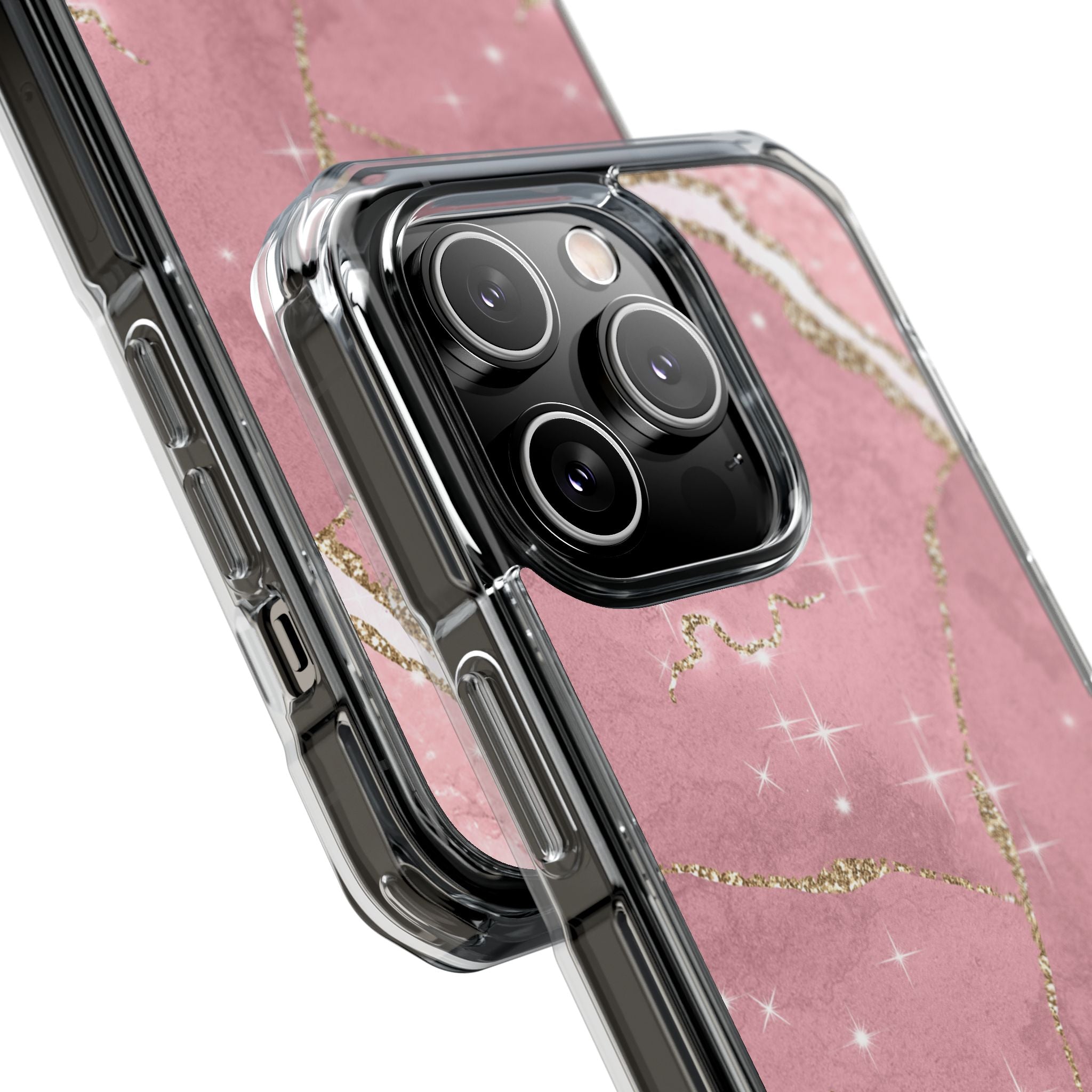 Pink Marble Luxe iPhone Case - Impact