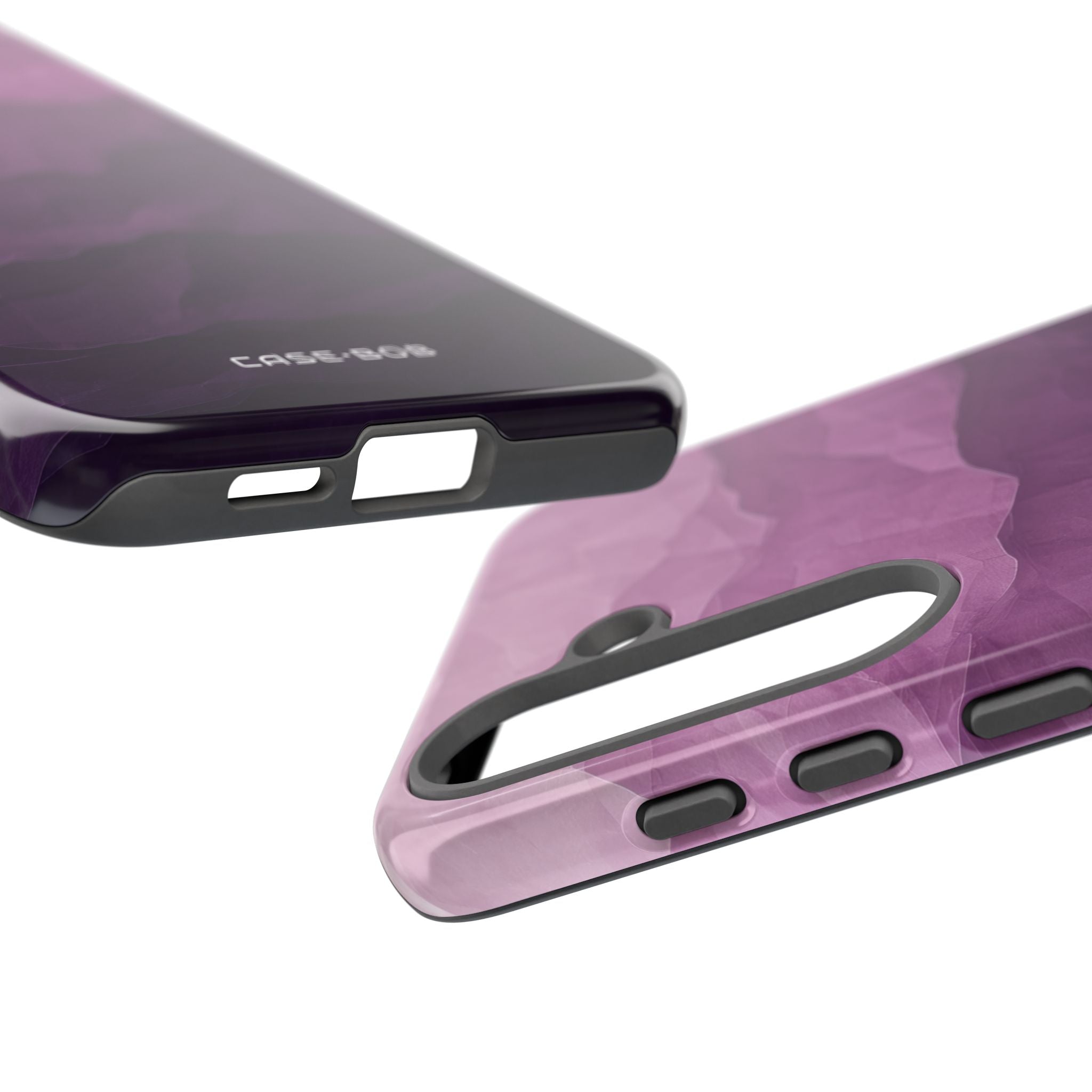 Purple Wave Layers Samsung S25 Plus Case - Tough