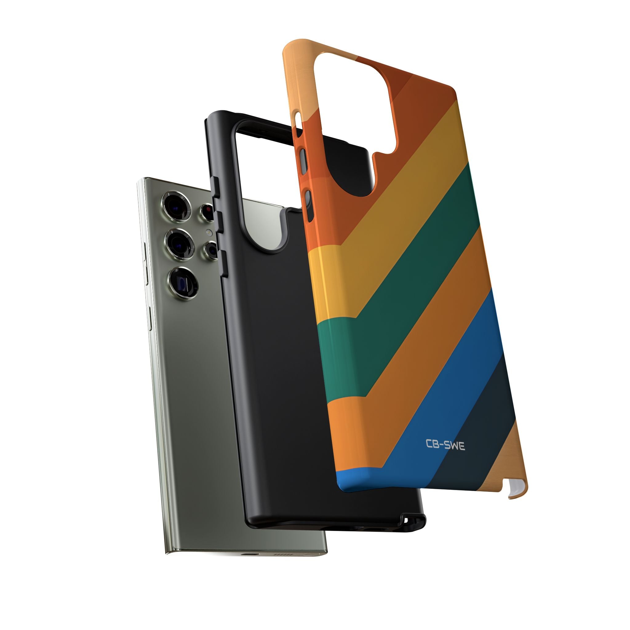 Vibrant Geometric Harmony - Samsung Case
