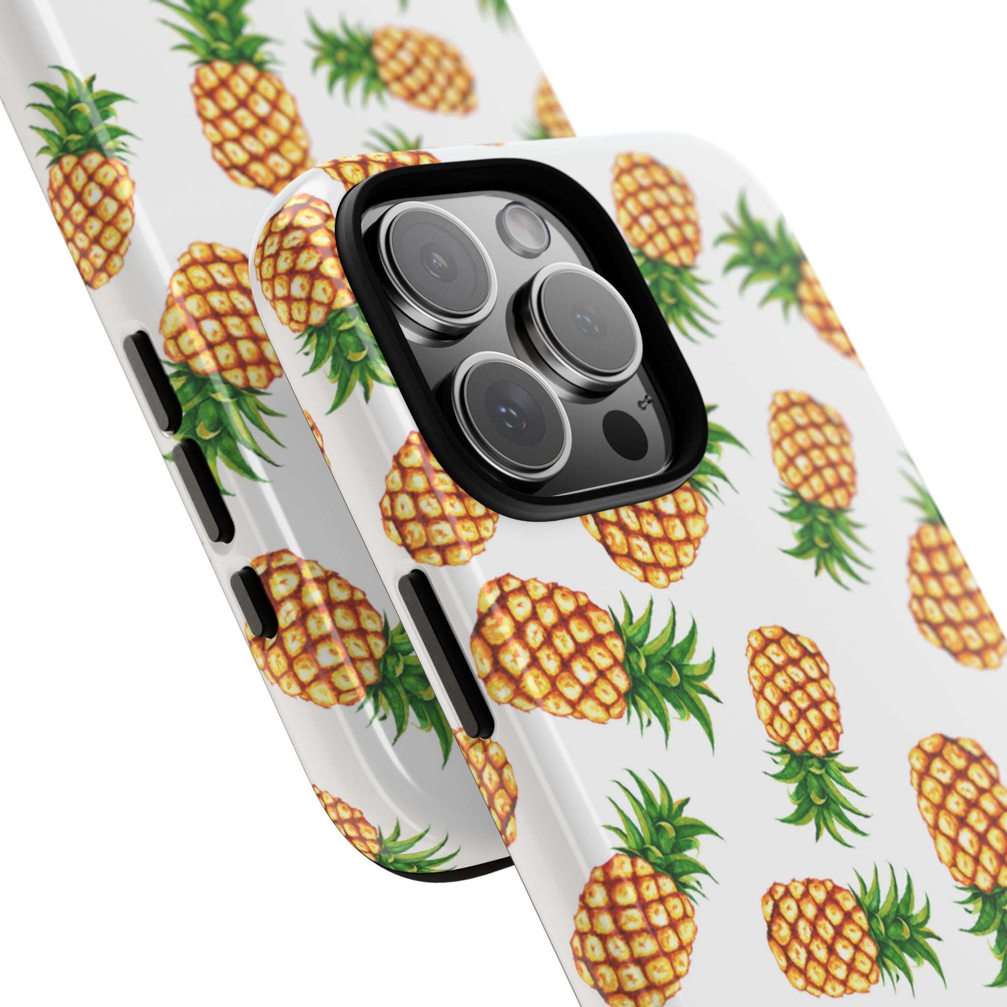 Pineapples Dance Joyfully - iPhone Case