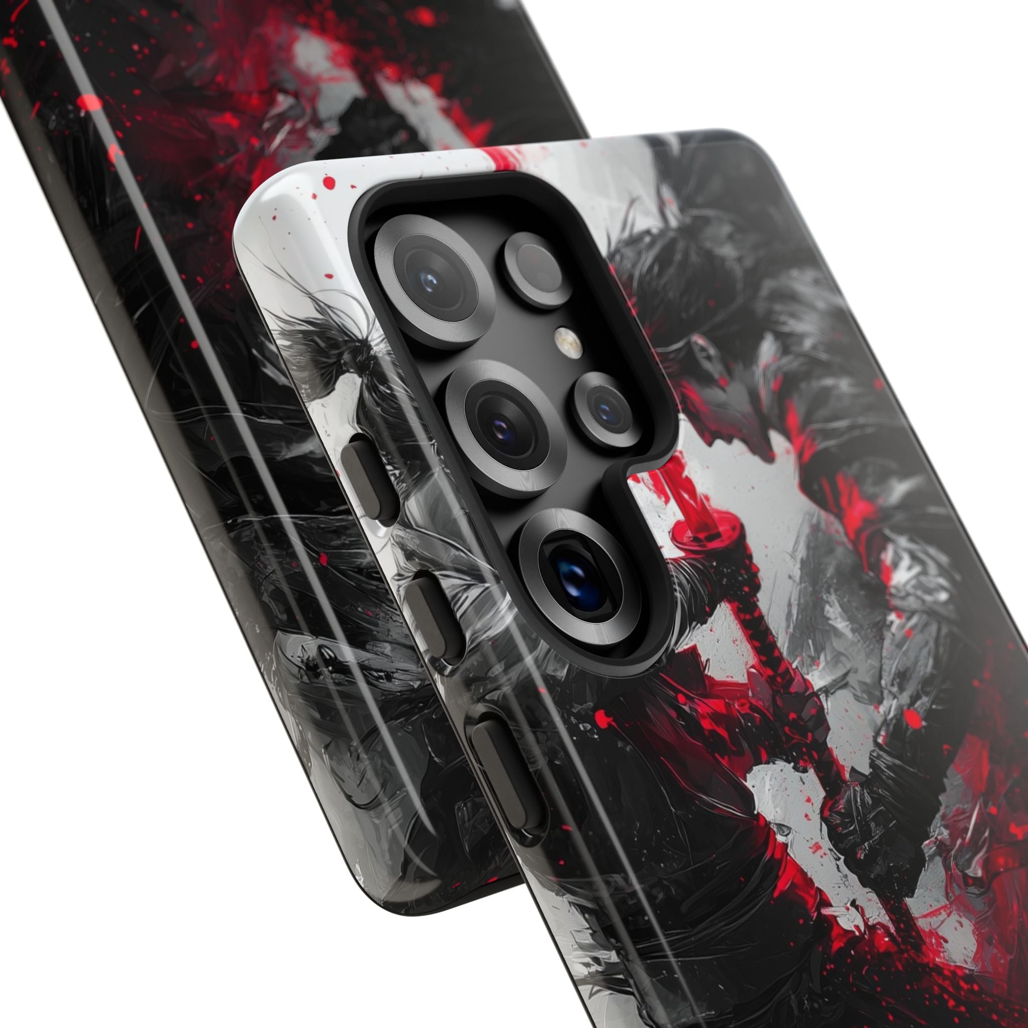 Crimson Blade Clash - Samsung Case