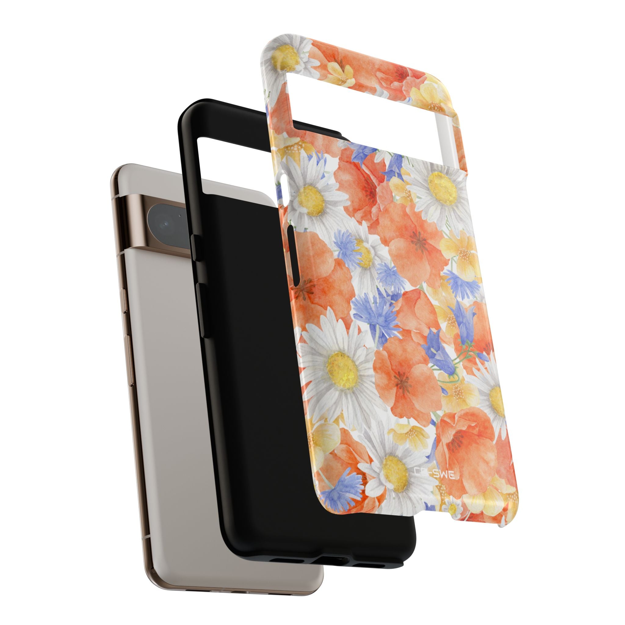 Watercolor Floral Harmony - Google Pixel Case