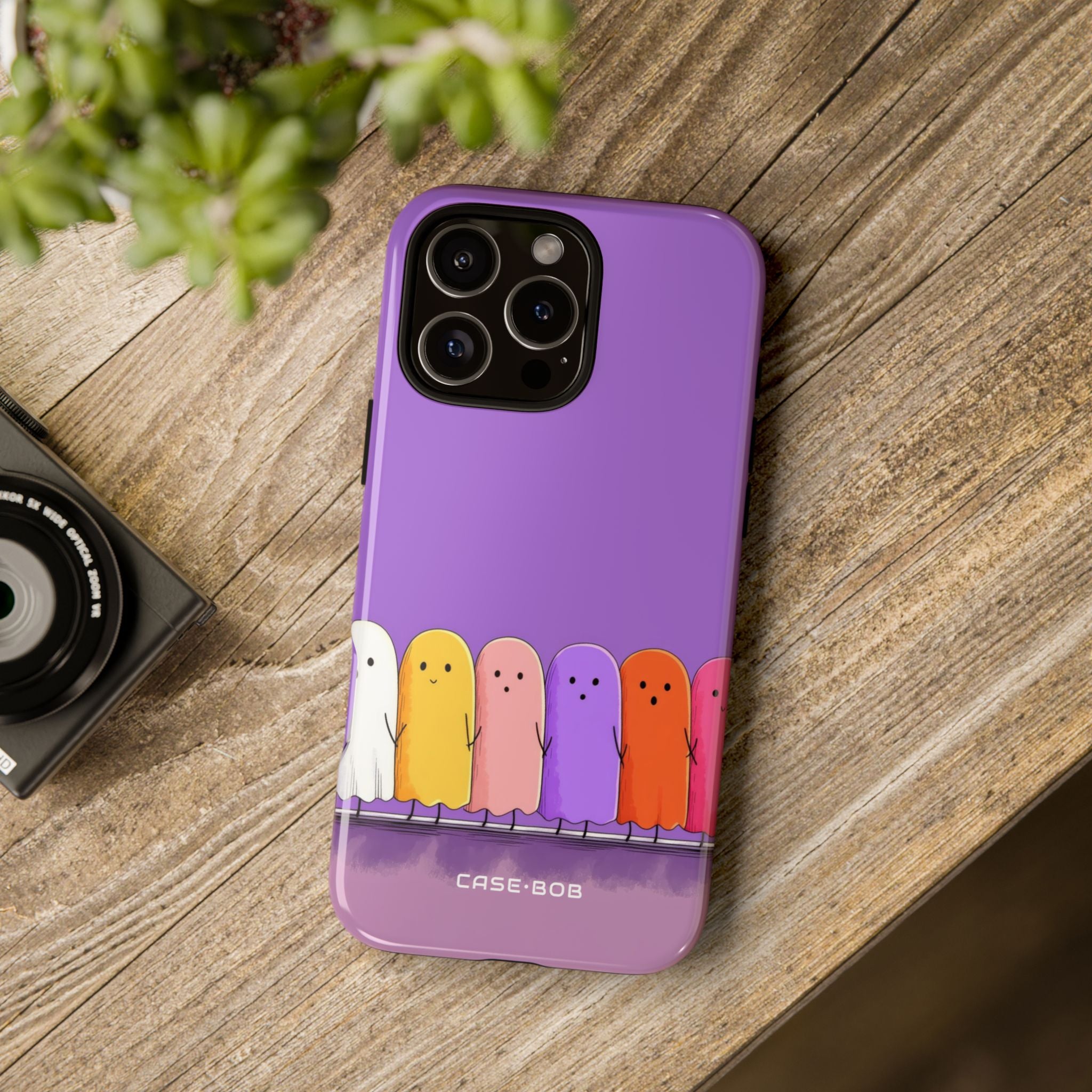 Colorful Ghosts iPhone 16 Pro Max Case - Tough