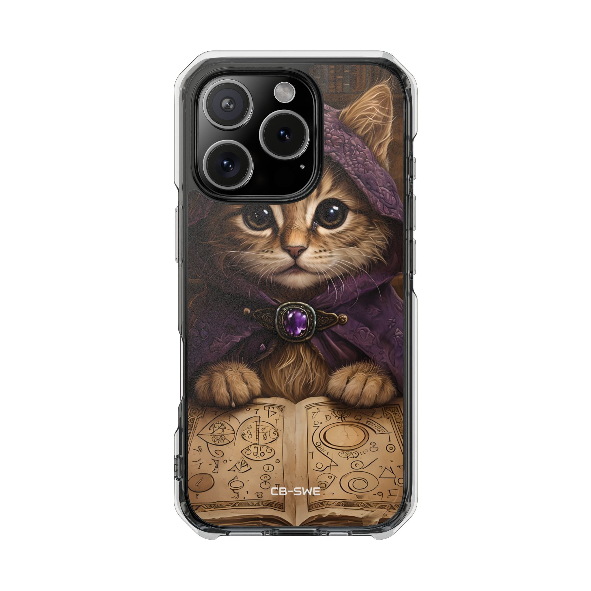 Mystical Wizard Cat iPhone Case - Impact