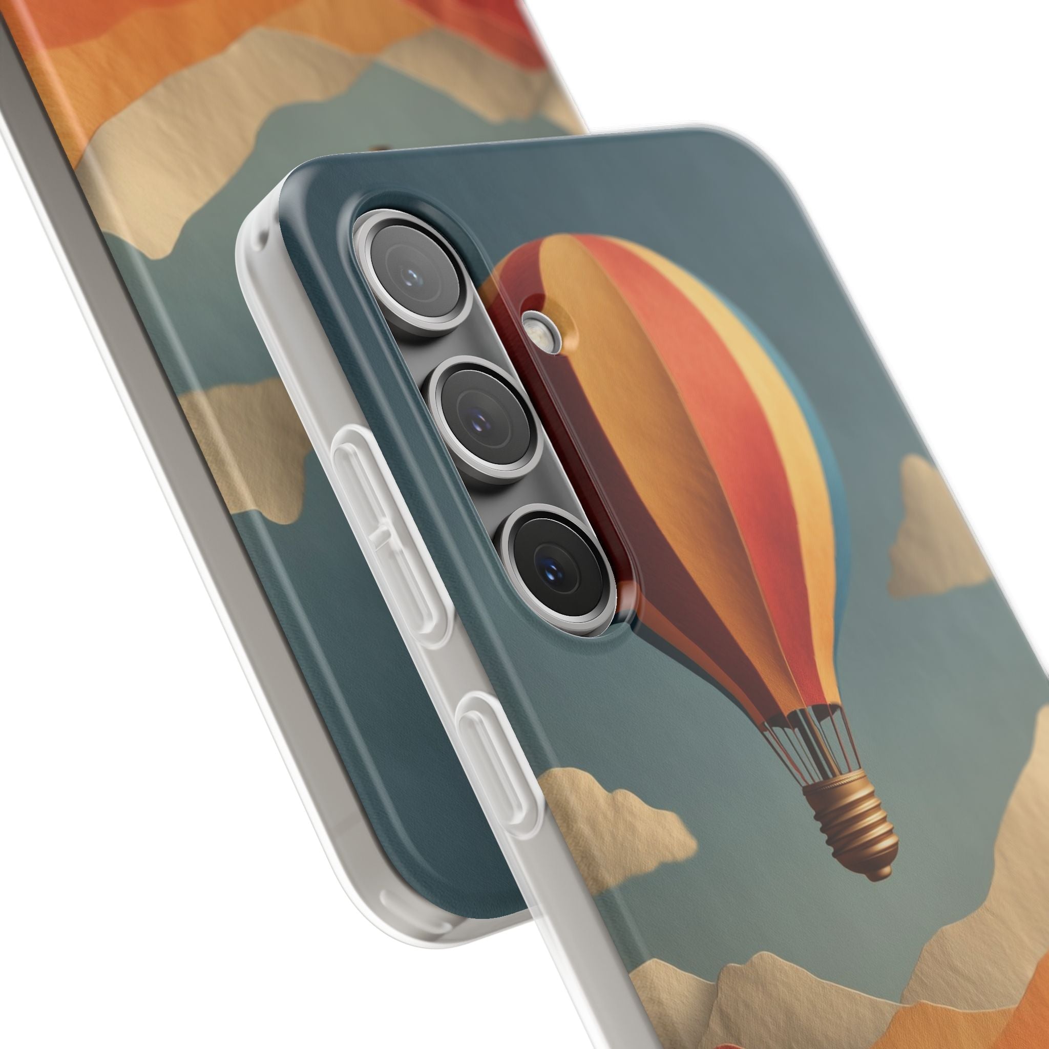 Lightbulb Balloon Samsung S24 Plus Case - Soft