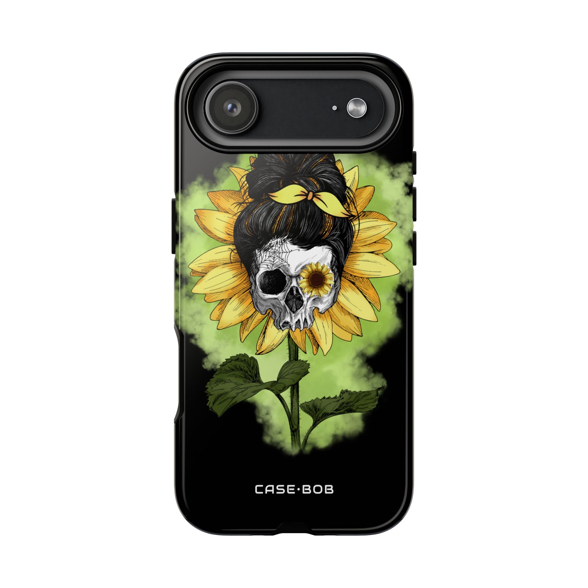 Sunflower Skull iPhone 17 Air Case - Tough