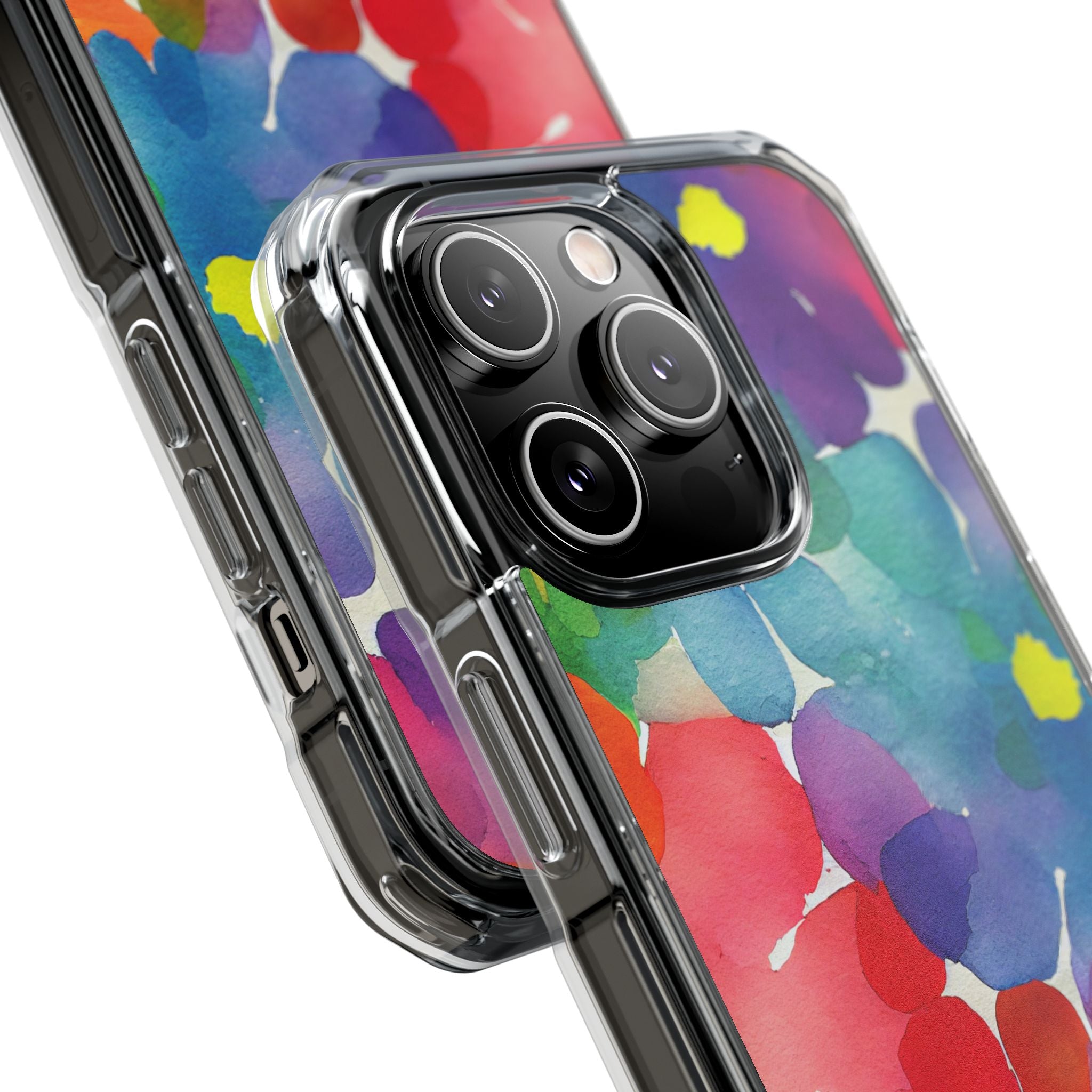 Fluid Color Petals iPhone Case - Impact