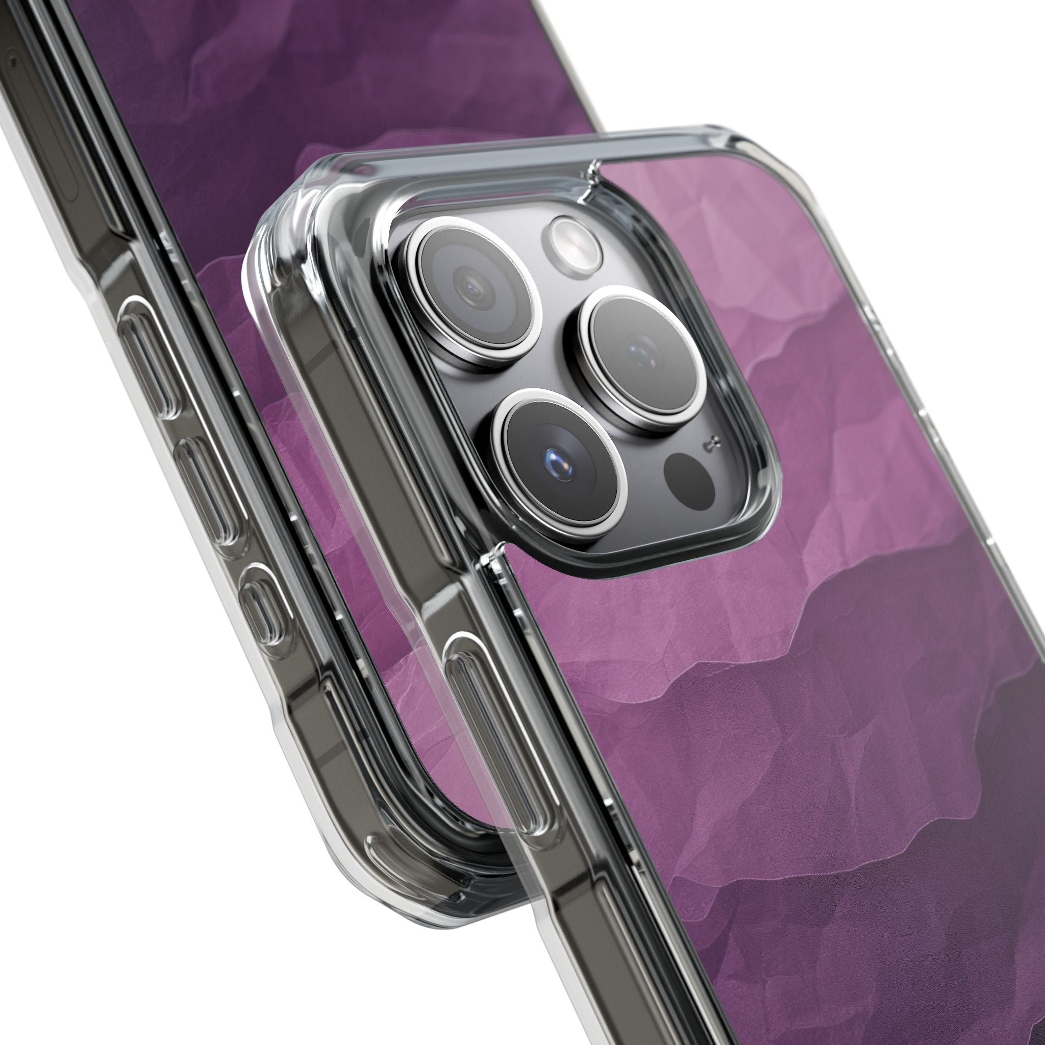 Lavender Dream Layers iPhone 15 - Impact Clear+