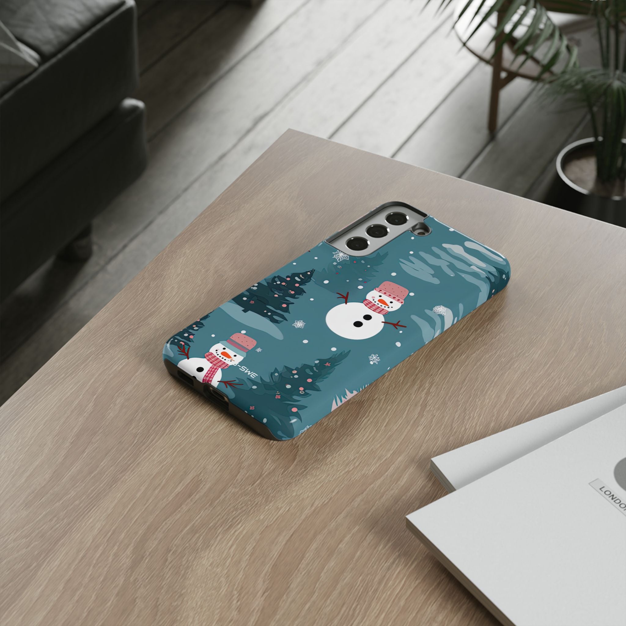 Snowmen Celebrate Together - Samsung Case