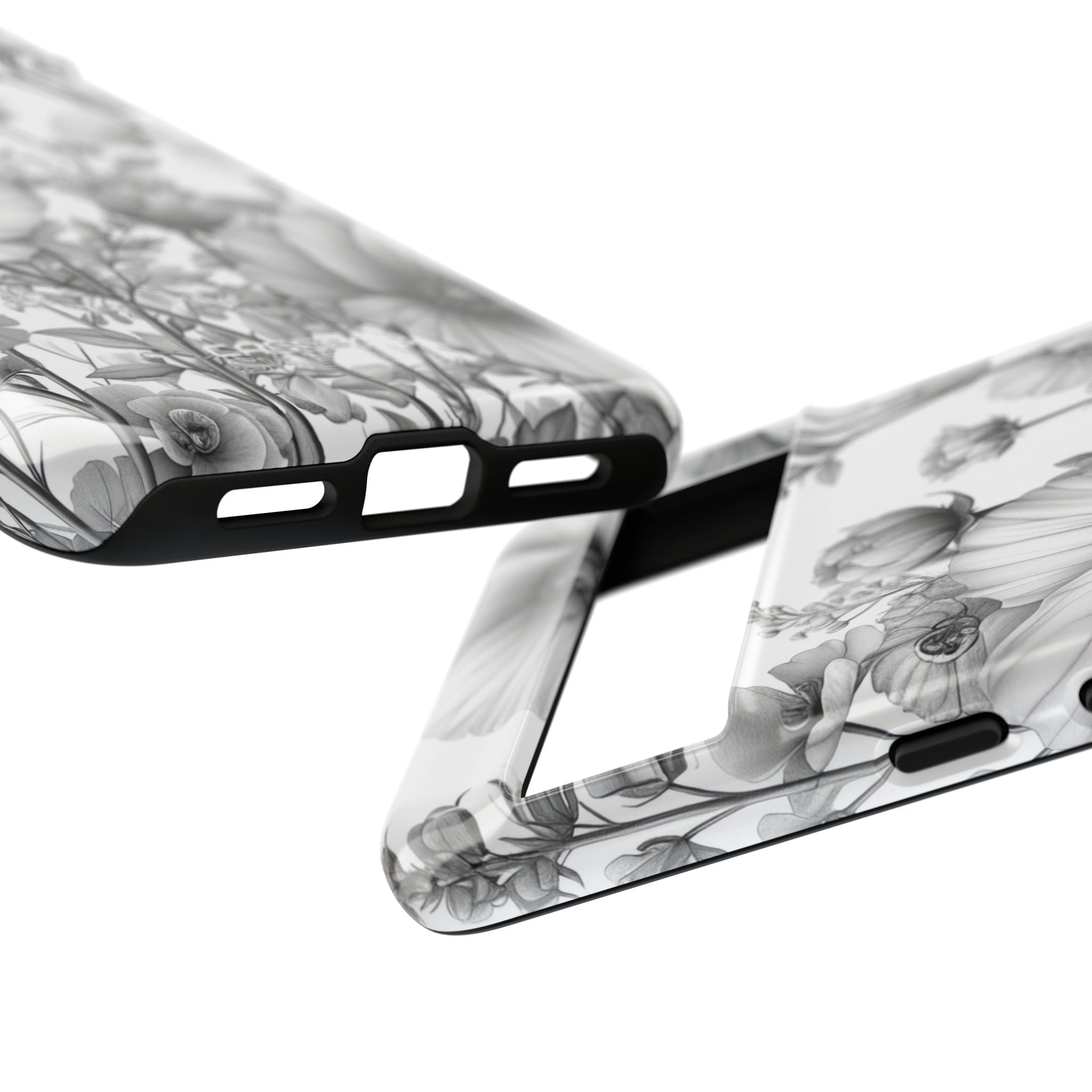Vintage Floral Etching Google Pixel 8 - Tough
