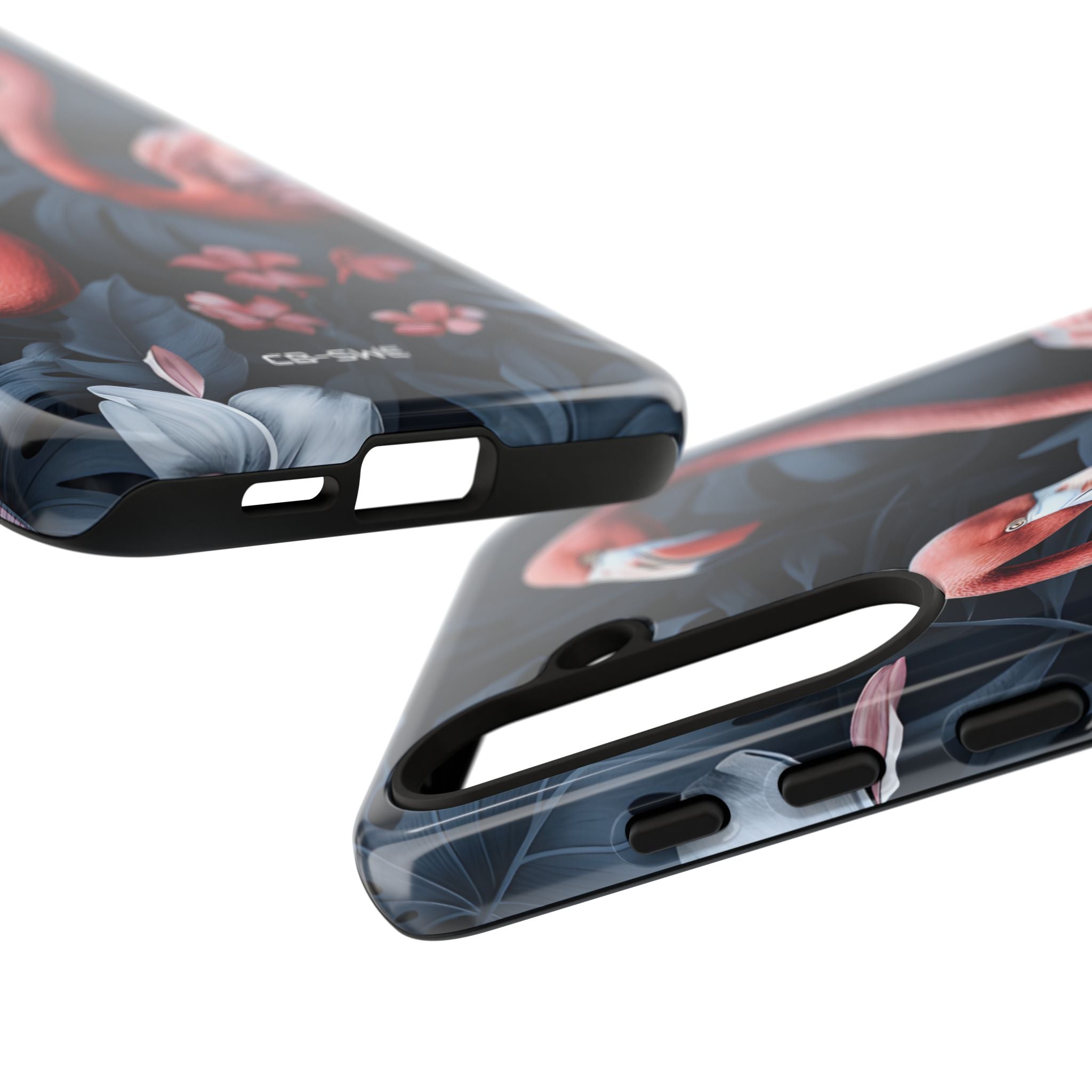 Flamingos Embrace Nature - Samsung Case