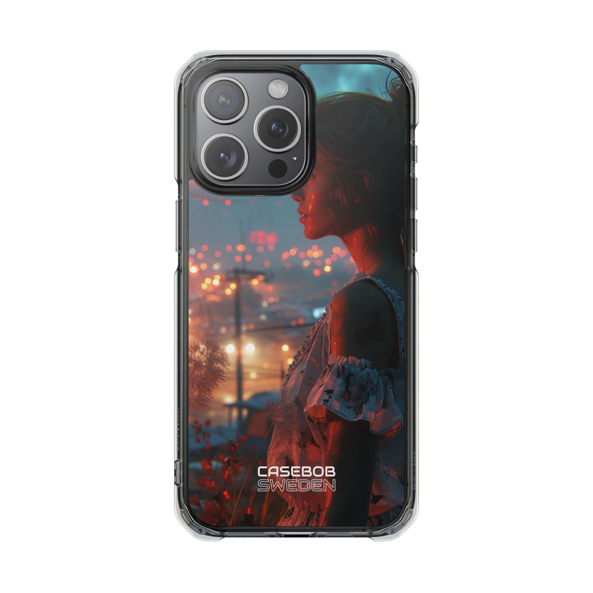 Moonlit Dreamscape Glow iPhone 15 - Impact Clear+