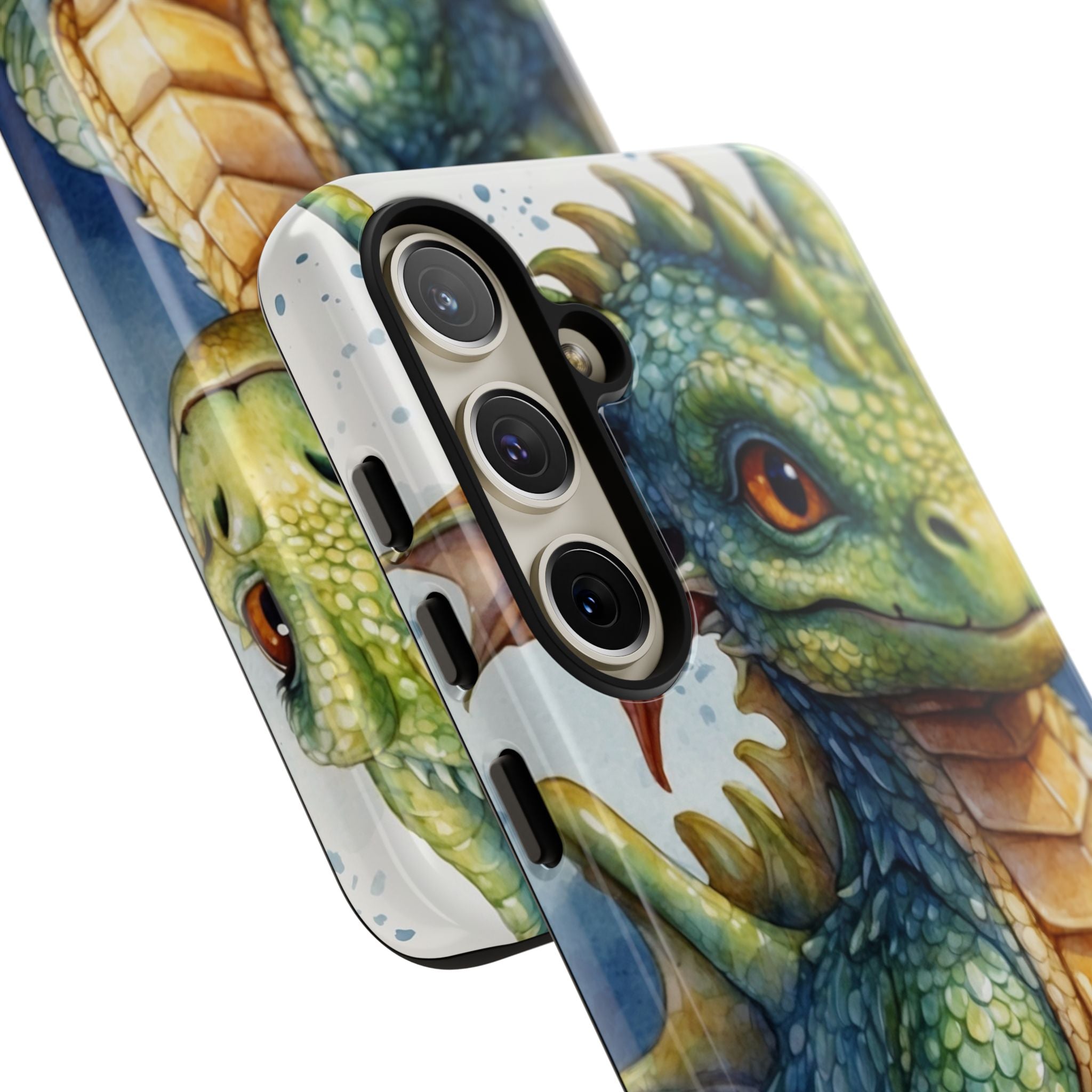 Green Dragon Smiles - Samsung Case