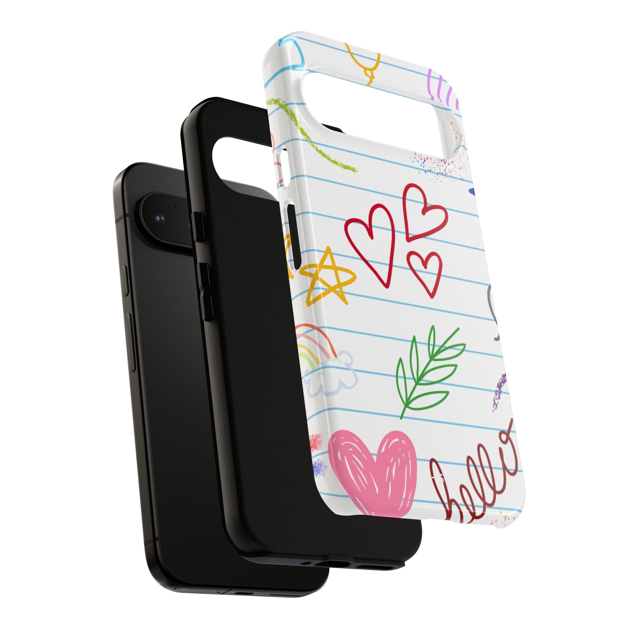 Hearts Dance Happily - Google Pixel Case