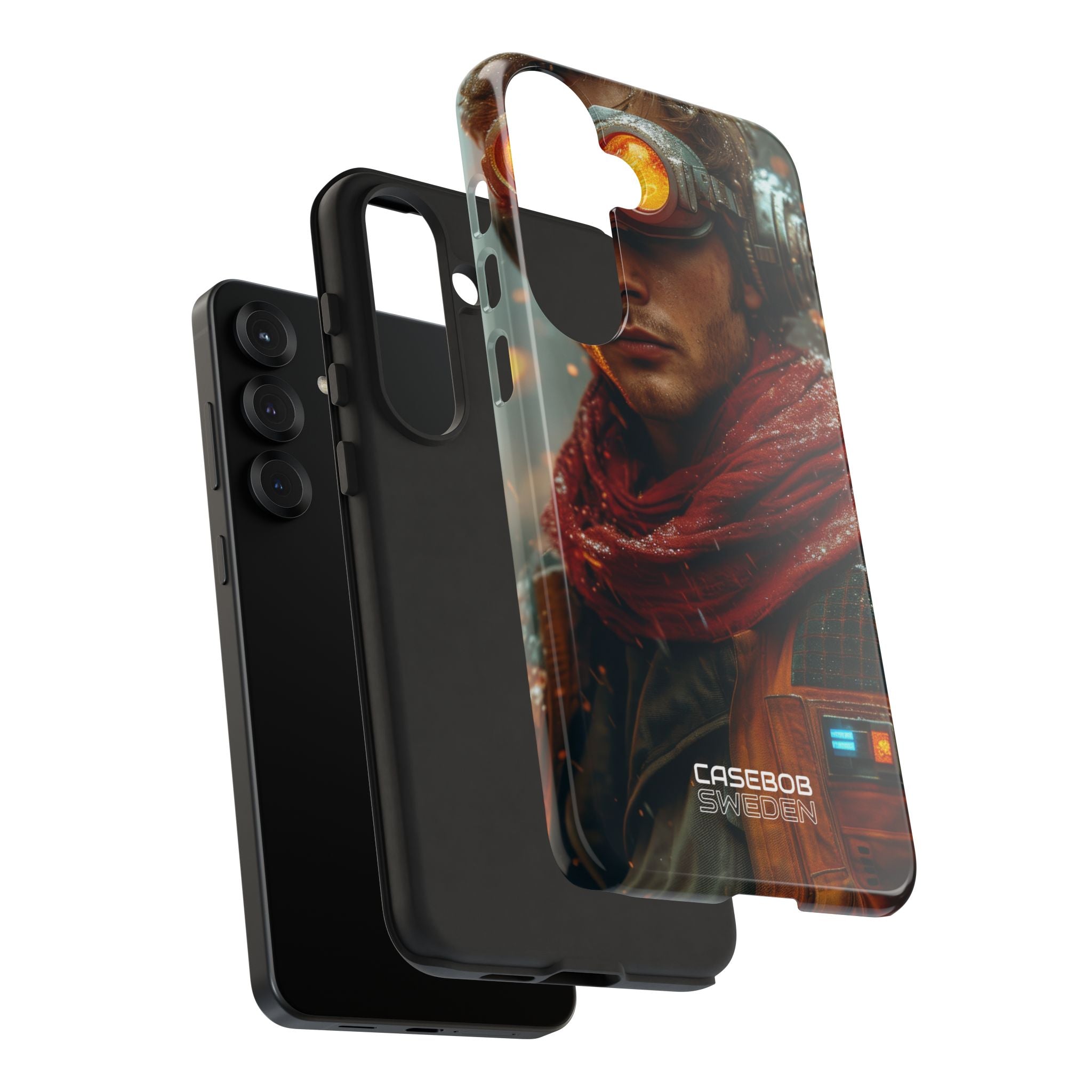Futuristische Steampunk Explorer Samsung S25 - Tough