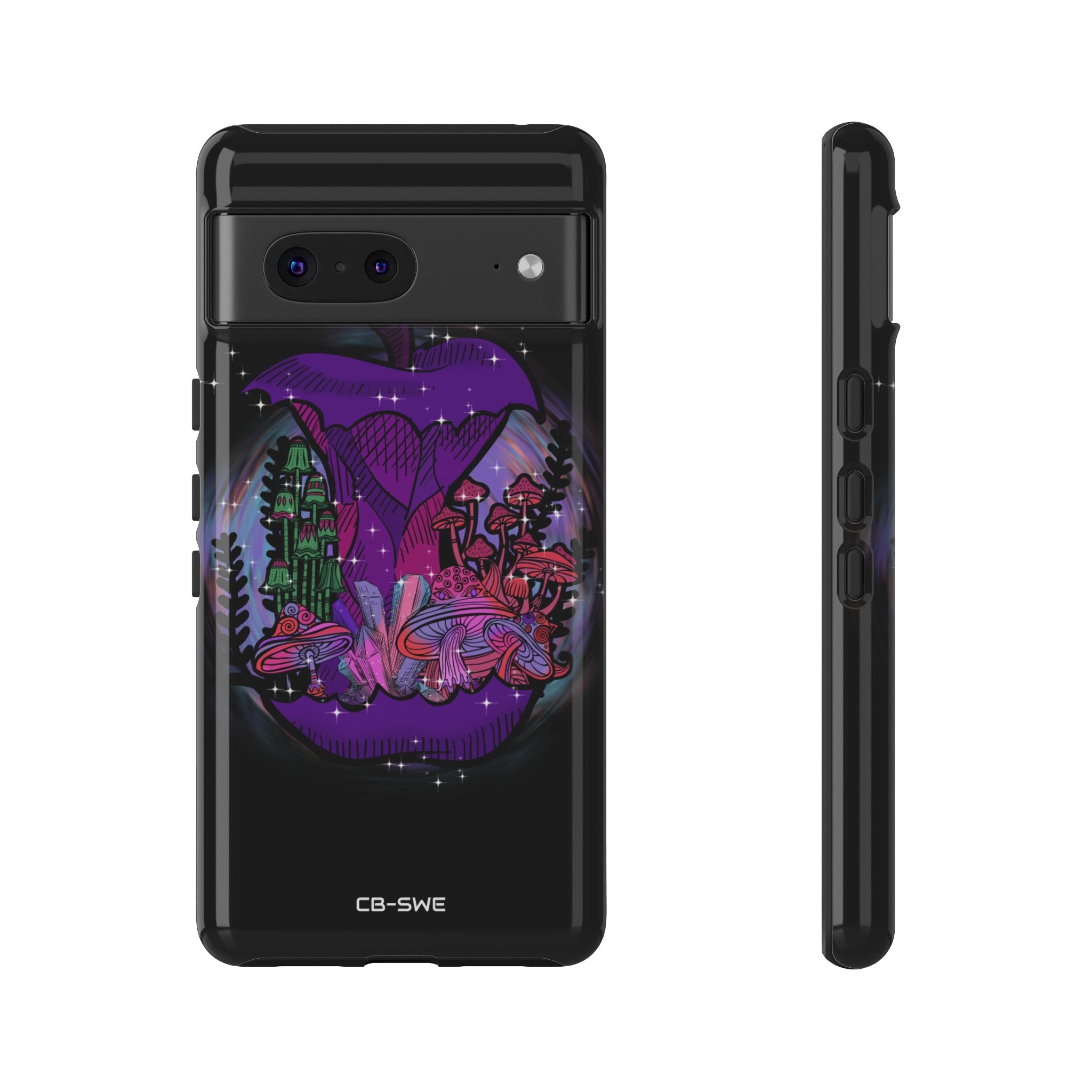 Mystical Purple Apple - Google Pixel Case