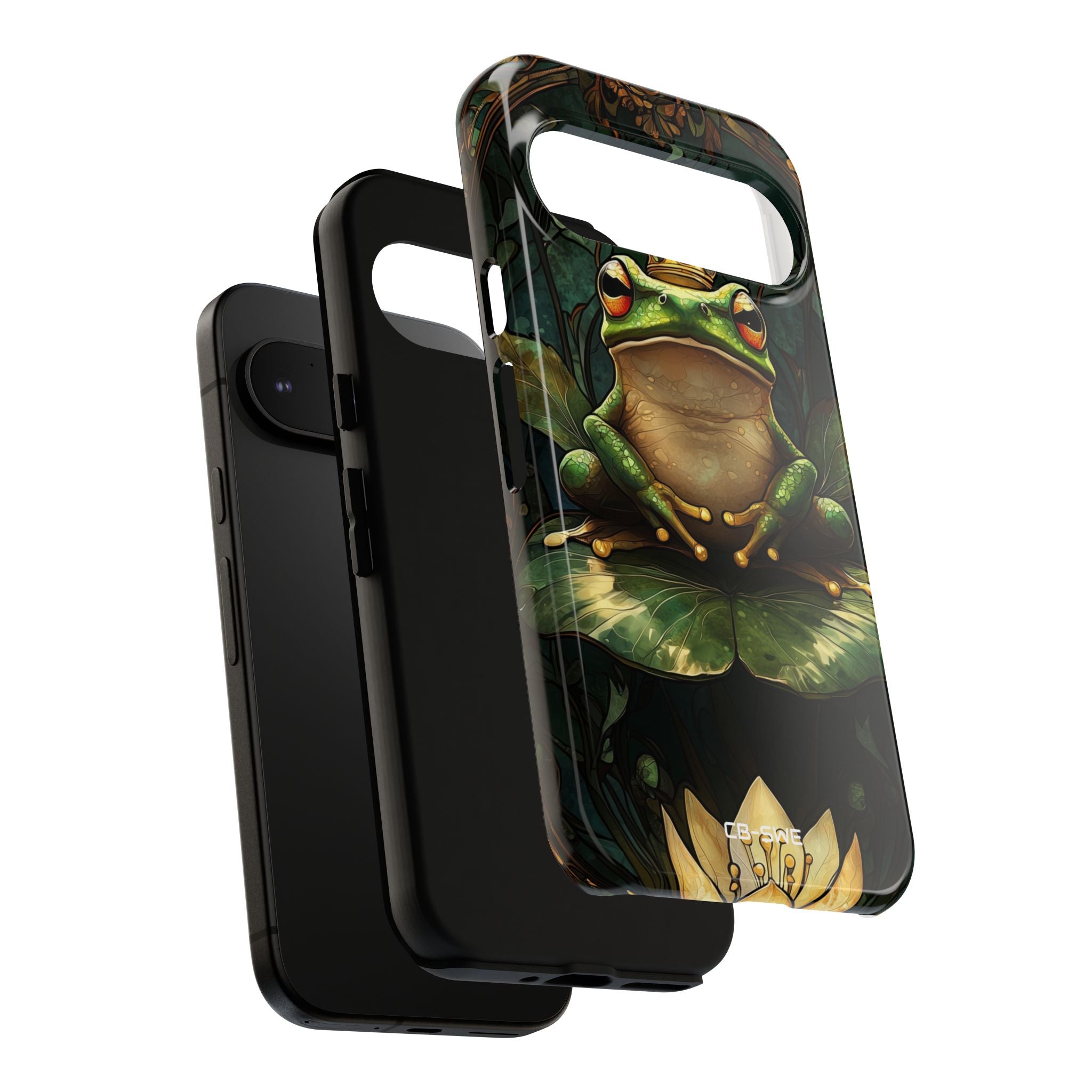Crowned Frog Rests - Google Pixel Case