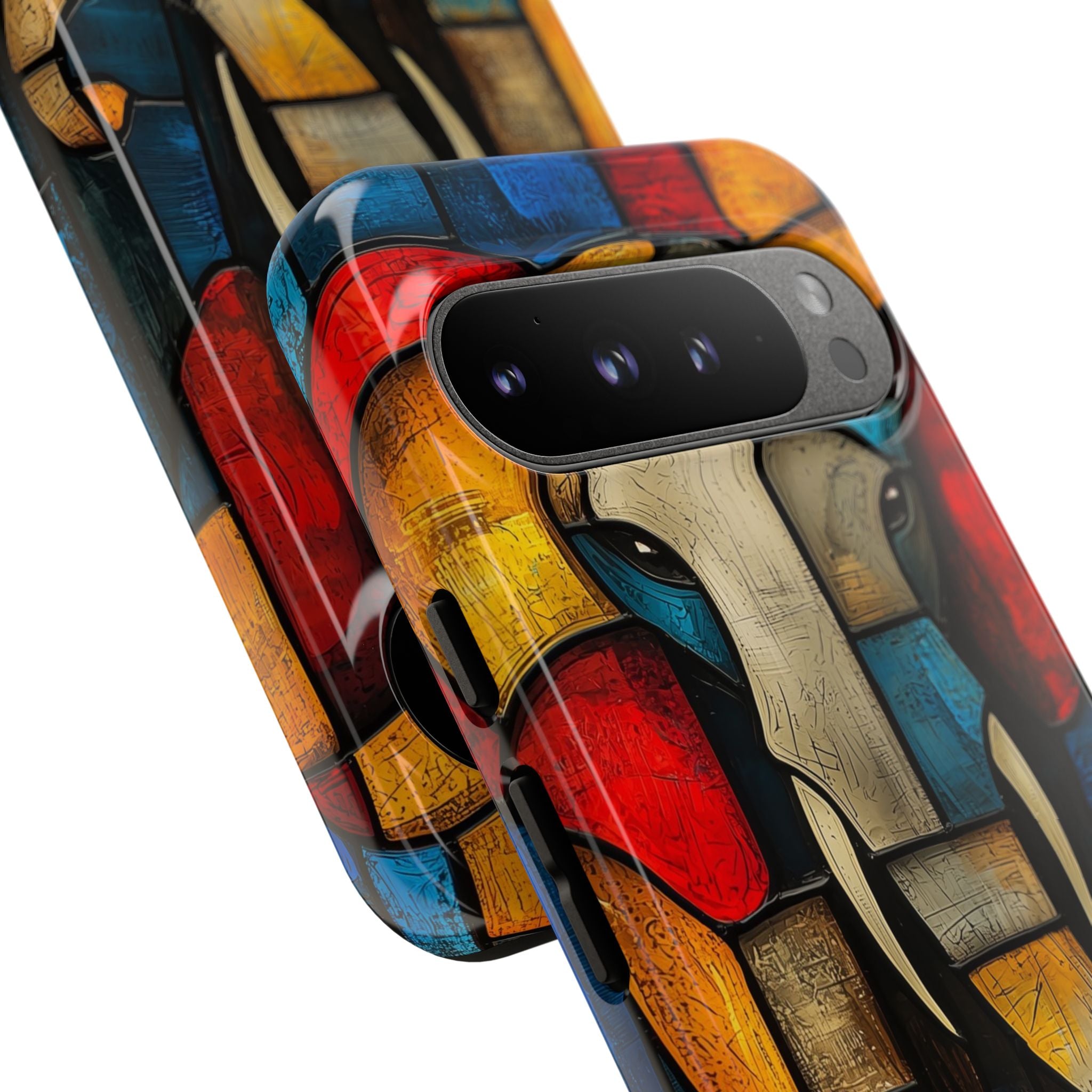 Elephant Shapes Dance - Google Pixel Case