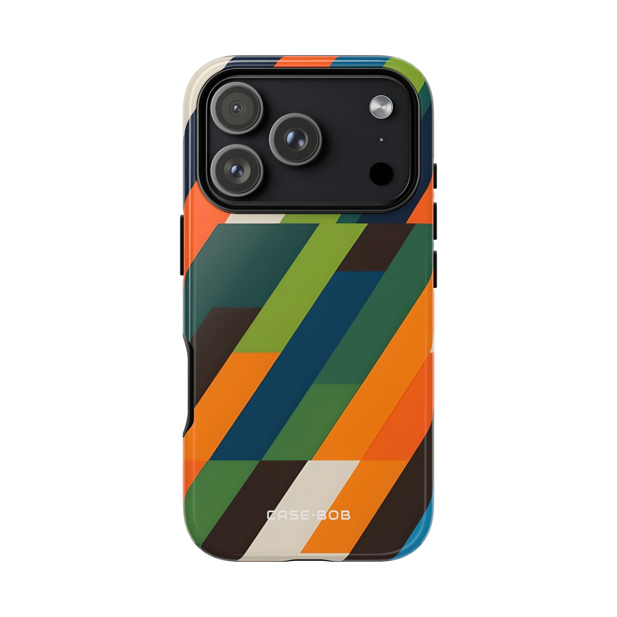 Diagonal Blaze iPhone 17 Pro Case - Tough