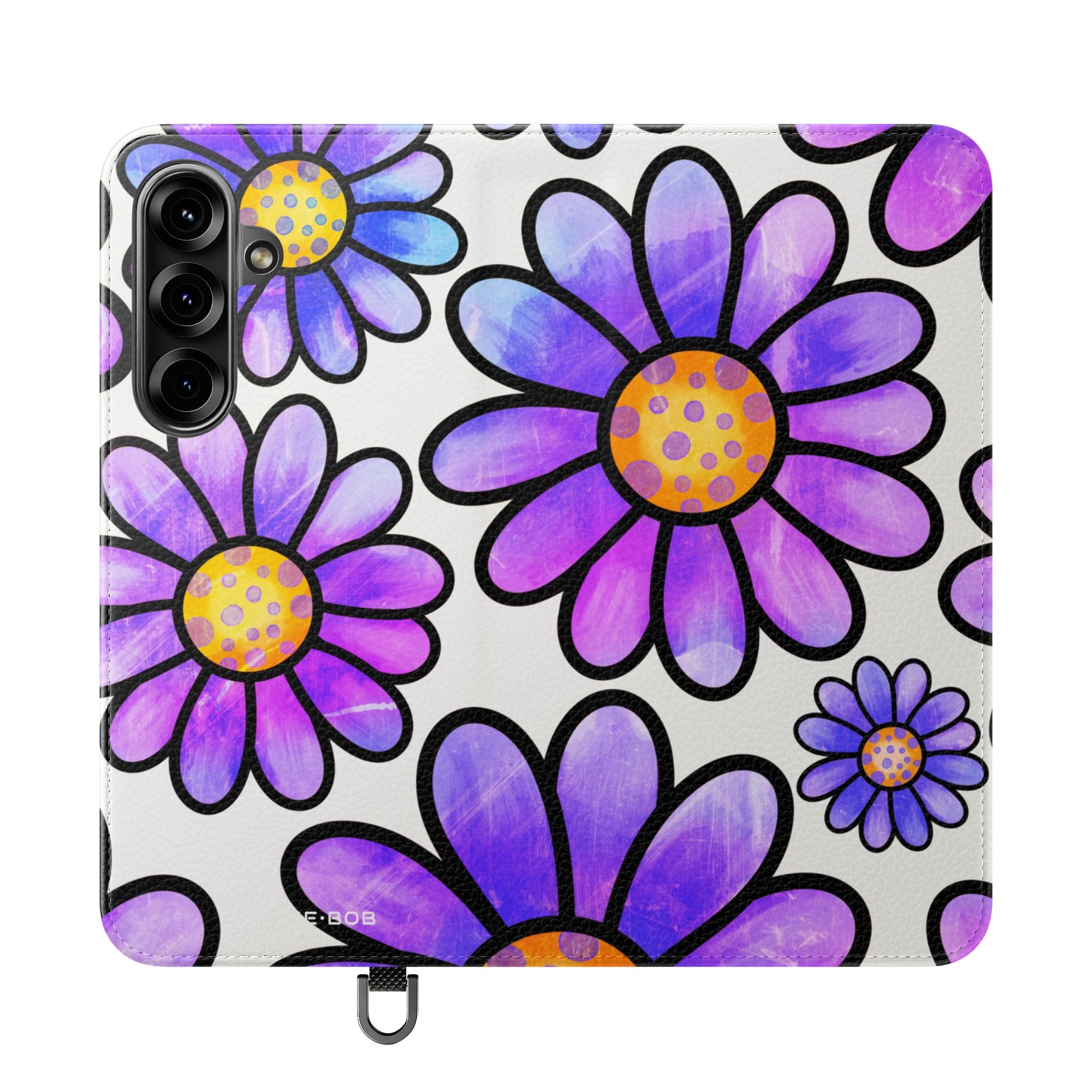 Polka Dot Blossoms - Samsung S25+ Case - Wallet
