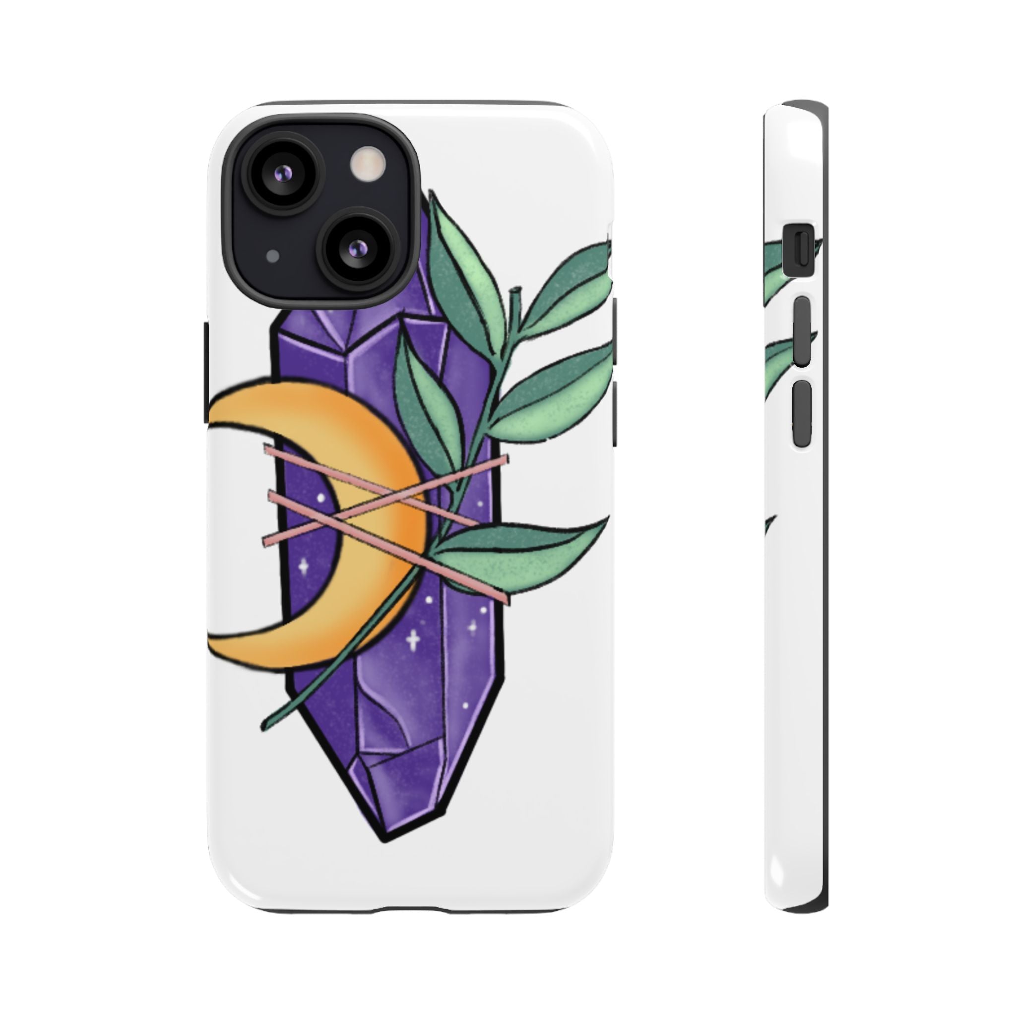 Mystical Moon Crystal - iPhone Case