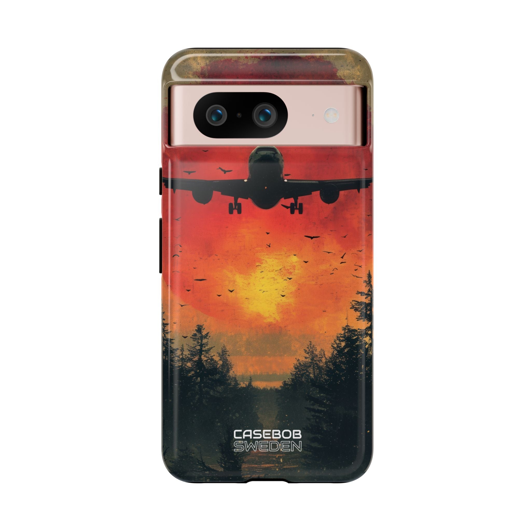Crimson Sky Flight Google Pixel 8 - Tough