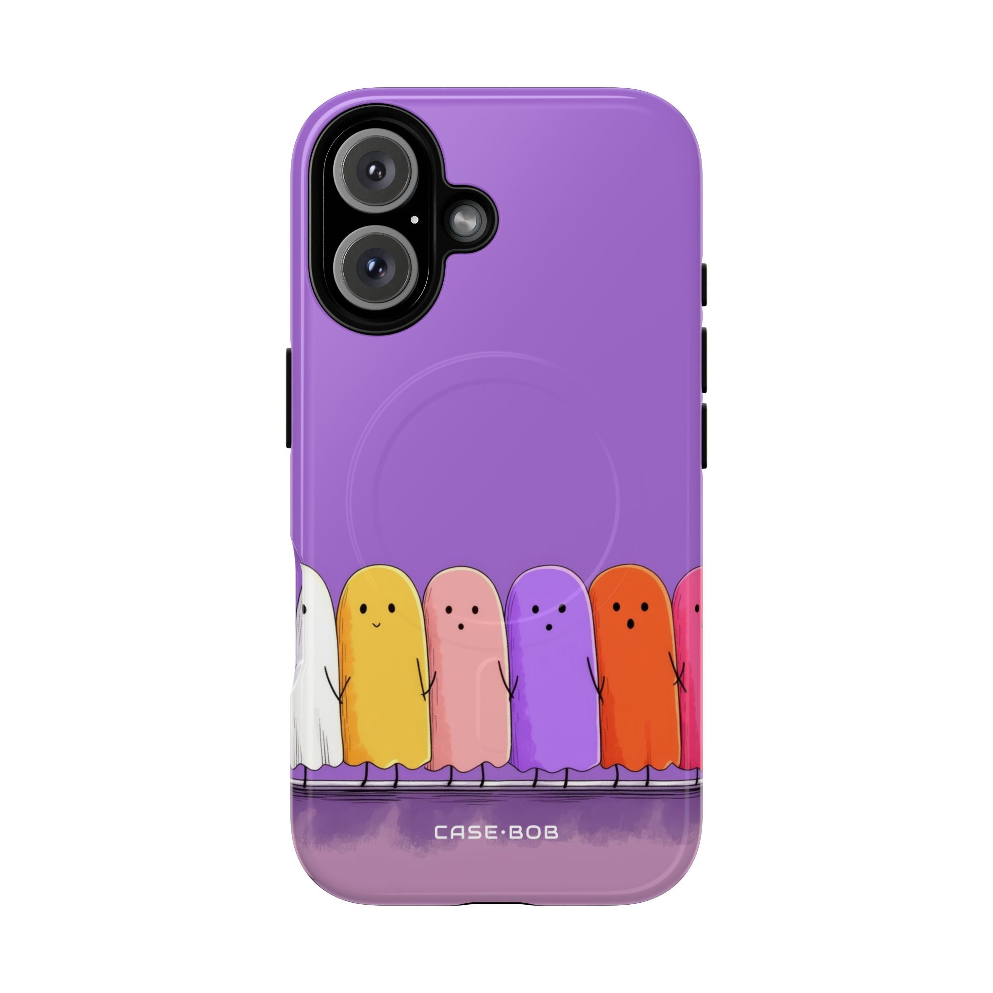 Colorful Ghosts iPhone 16 Case - Tough+