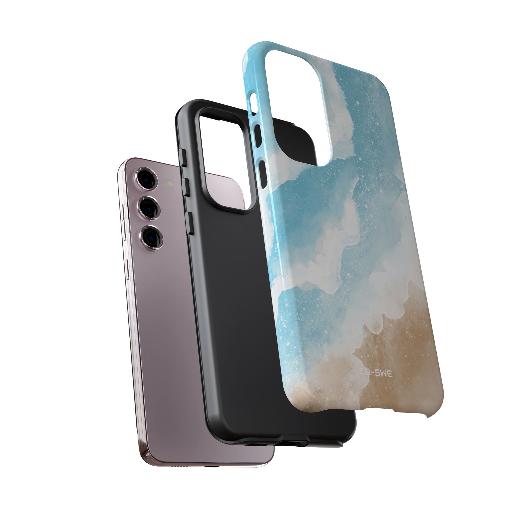 Serene Coastal Whispers - Samsung Case