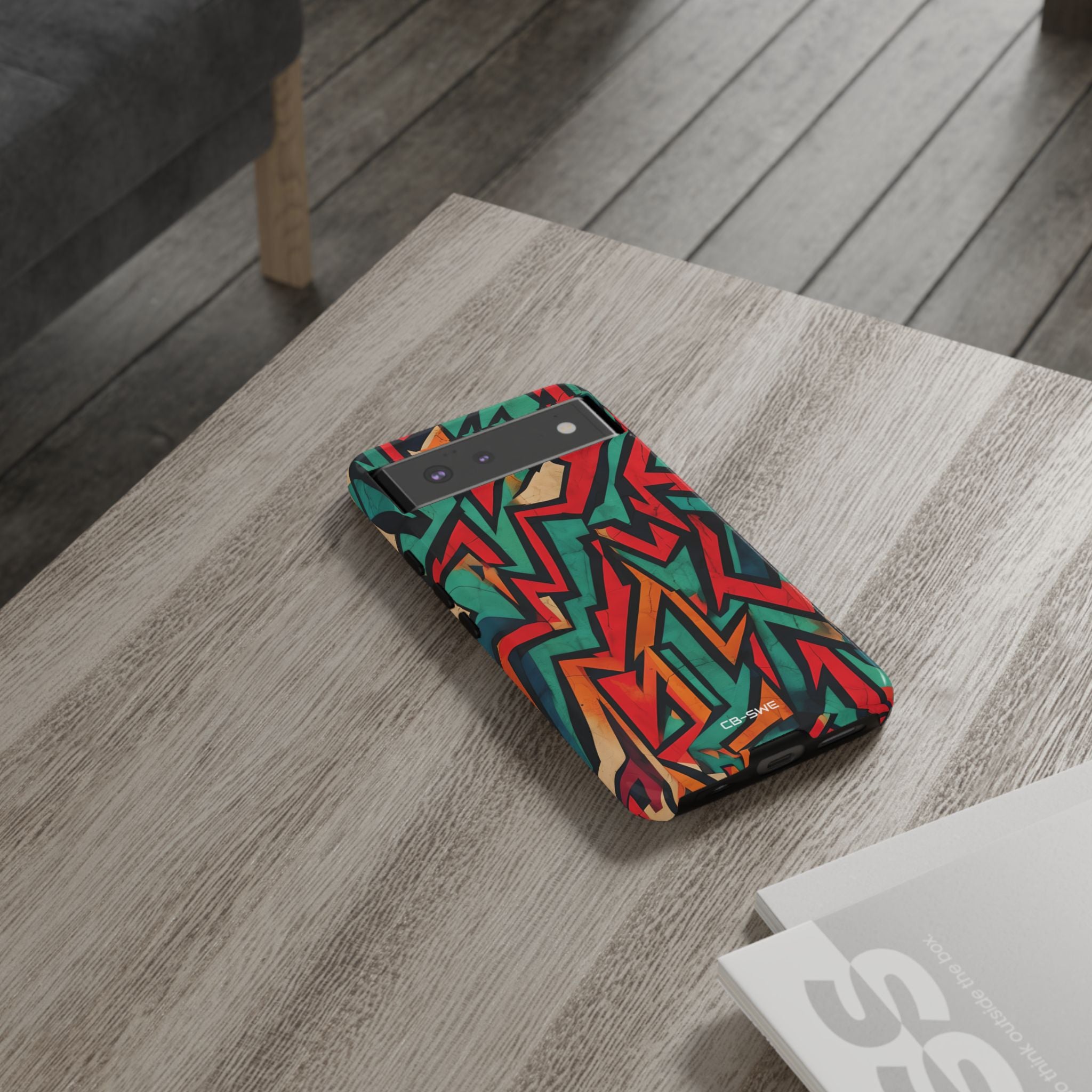Vivid Geometry Dance - Google Pixel Case