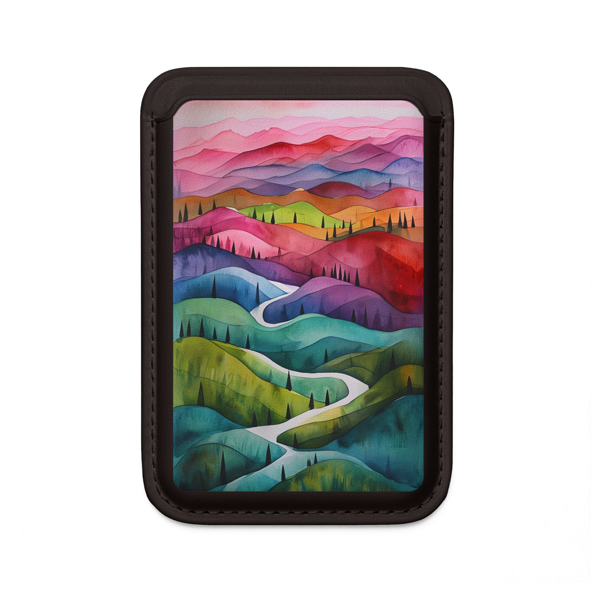 White Pathway Wallet – MagSafe Ready