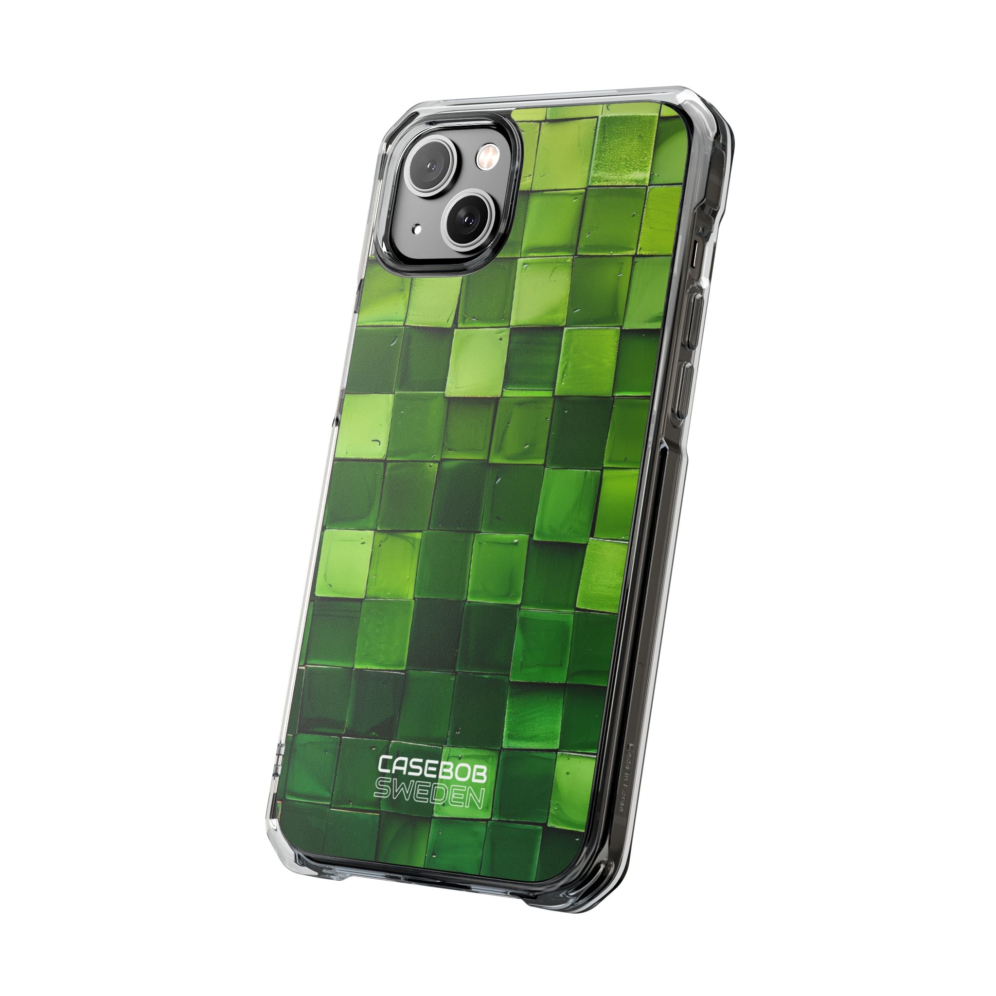 Green Tile Harmony iPhone 14 - Impact Clear+