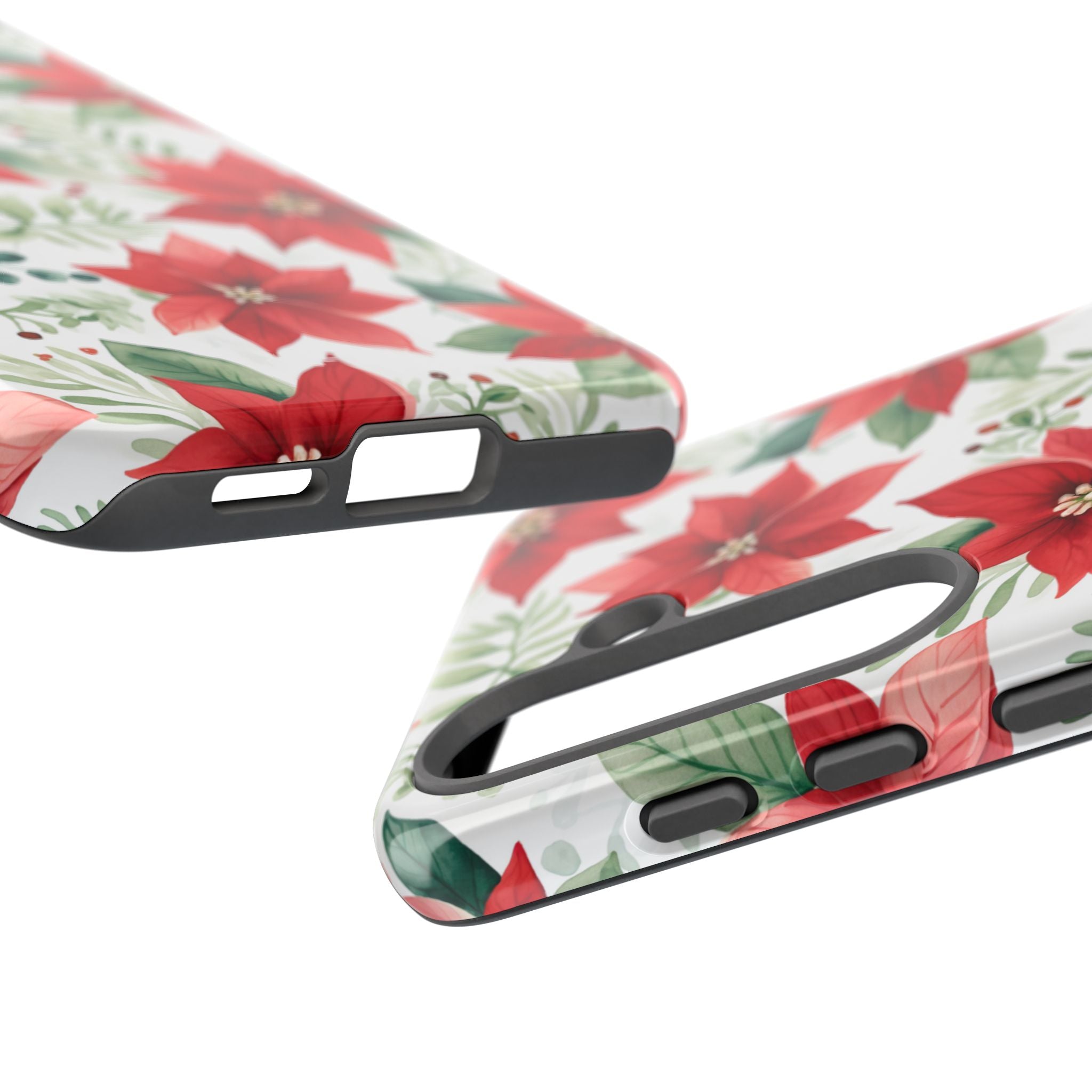 Poinsettias Bloom Bright - Samsung Case