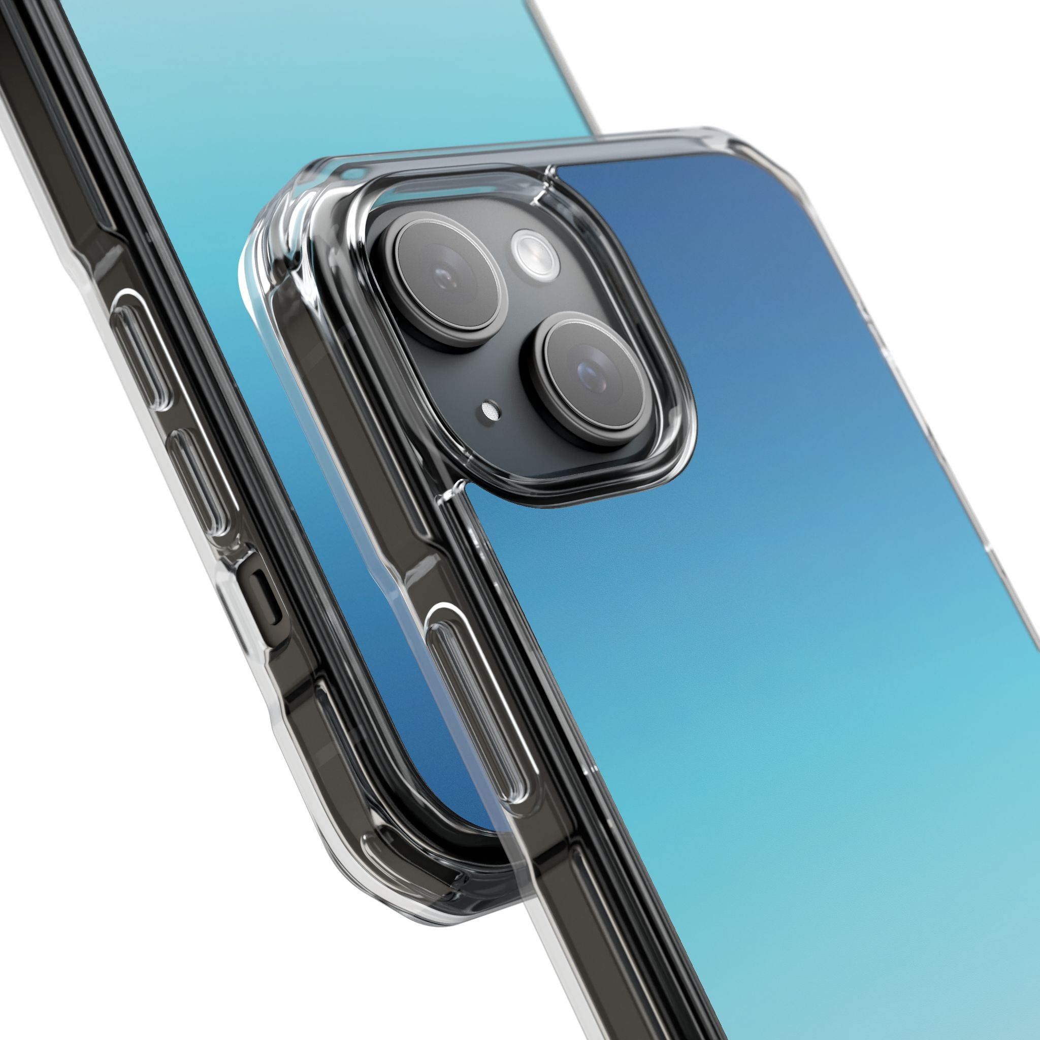 Blue Horizon Gradient iPhone 15 - Impact Clear+