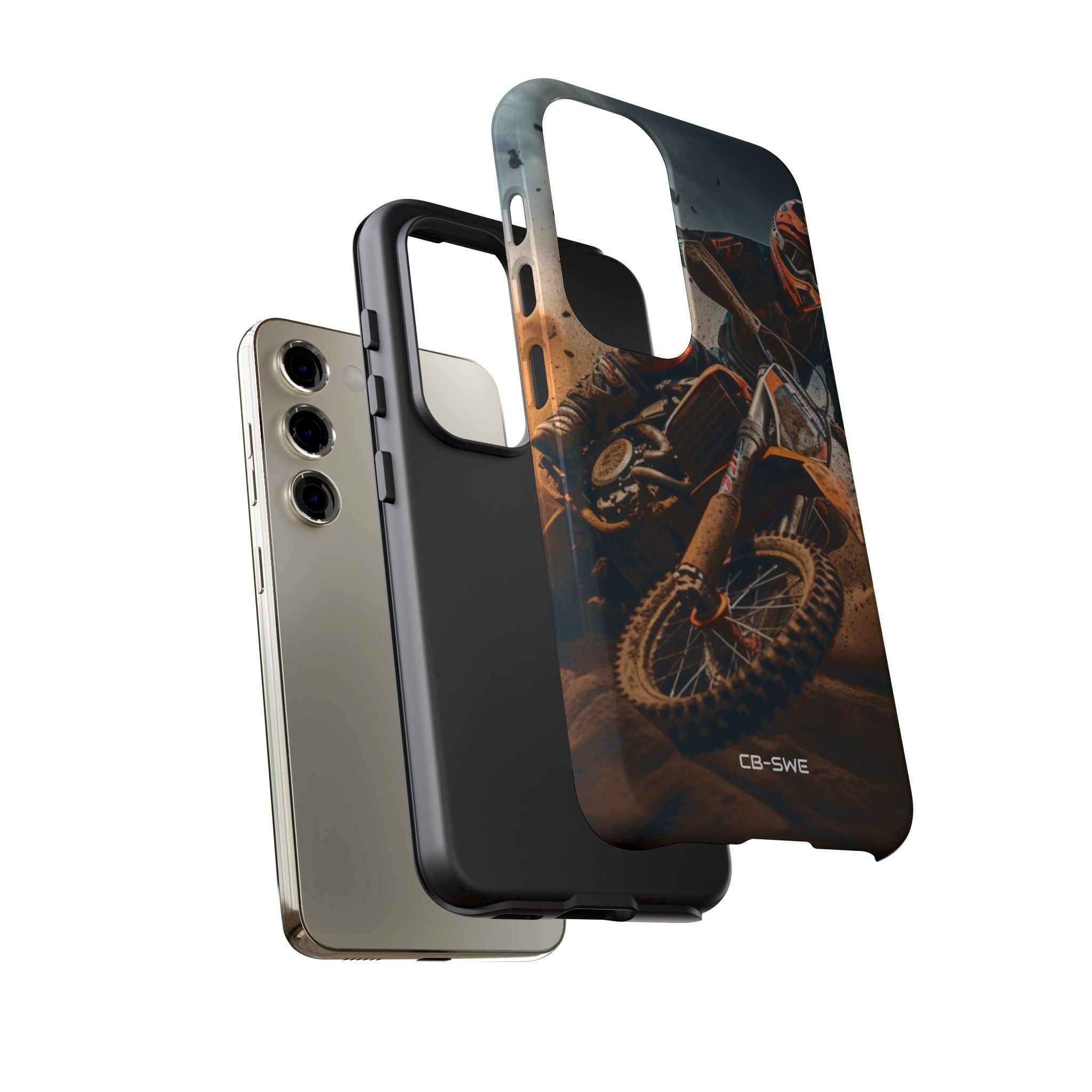 Rider Amidst Desert Fury - Samsung Case